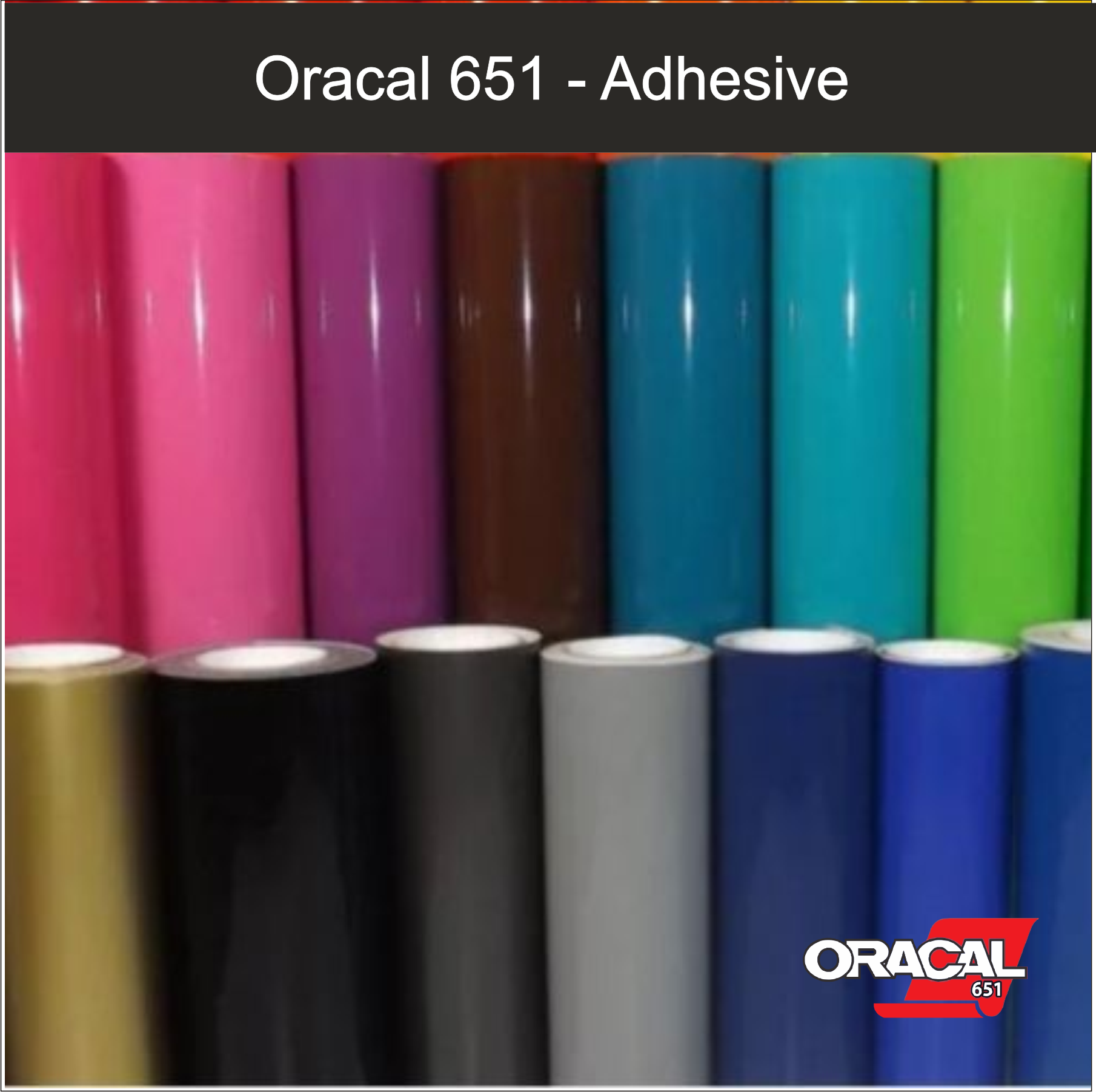 Oracal 651 - Adhesive Vinyl