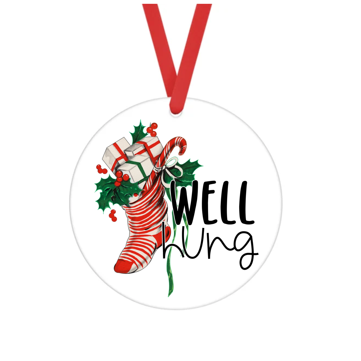 UV DTF Ornaments - Bad Christmas