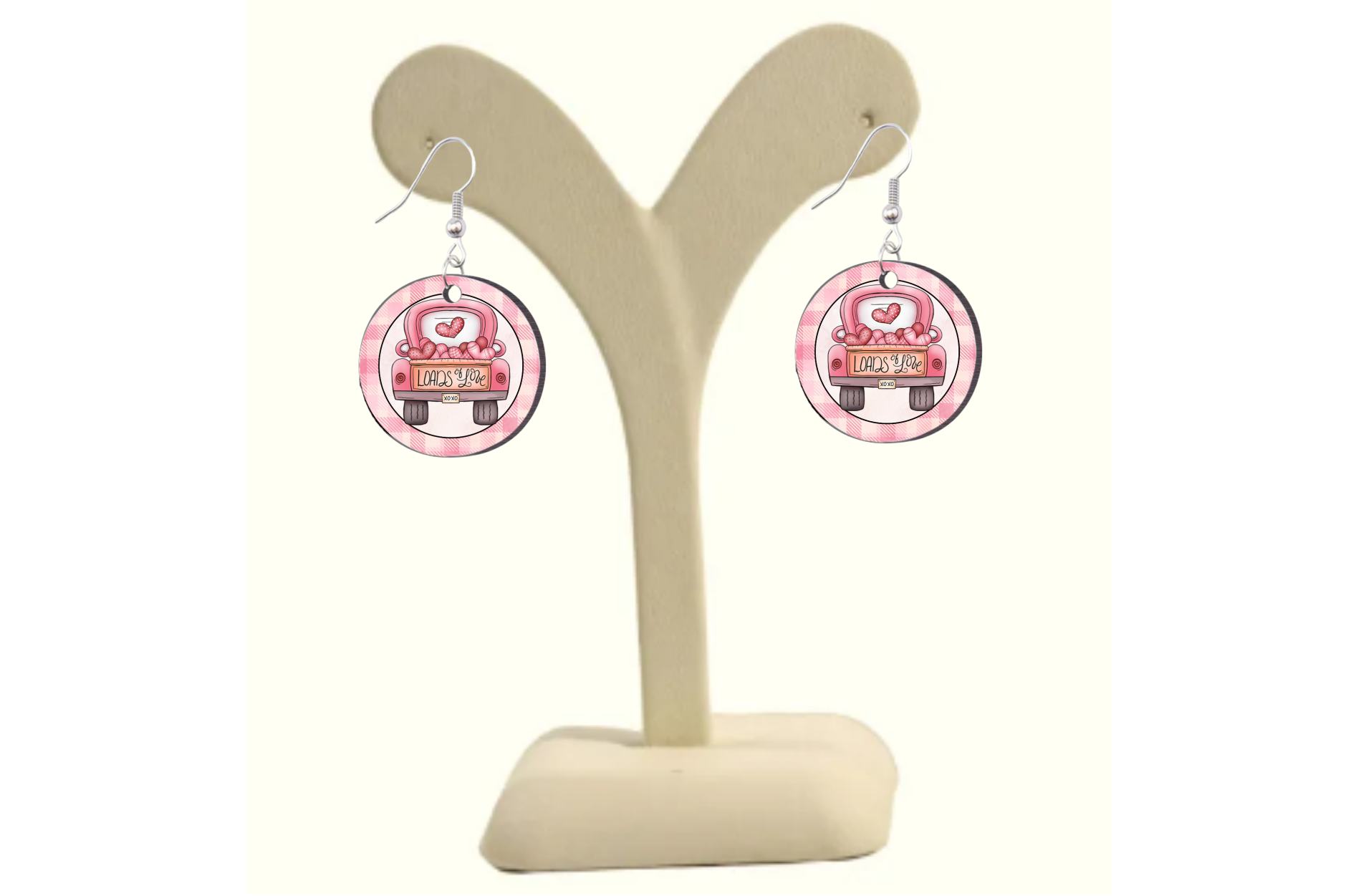 Round Earrings - Sublimation
