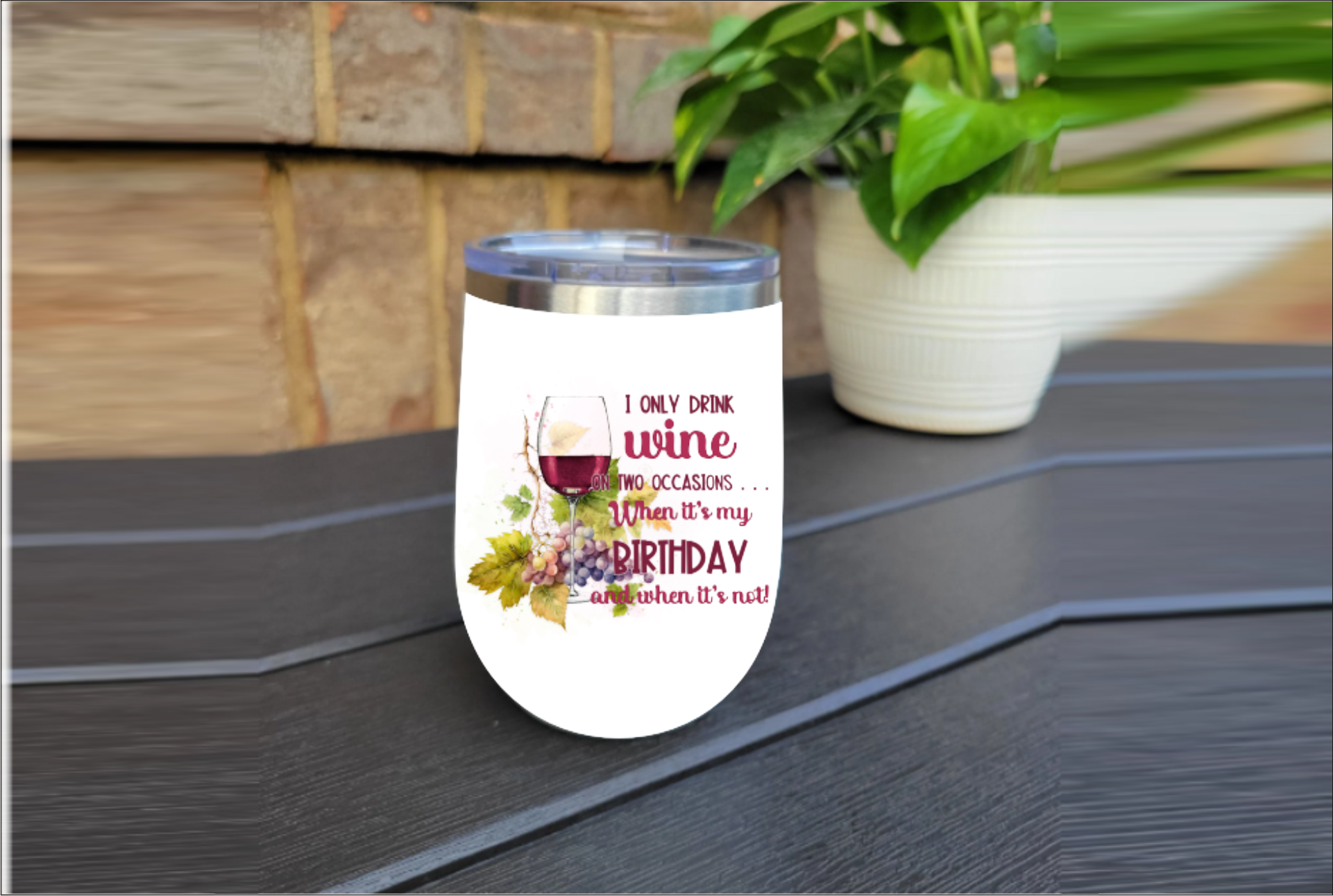 Wine Decals - UV DTF