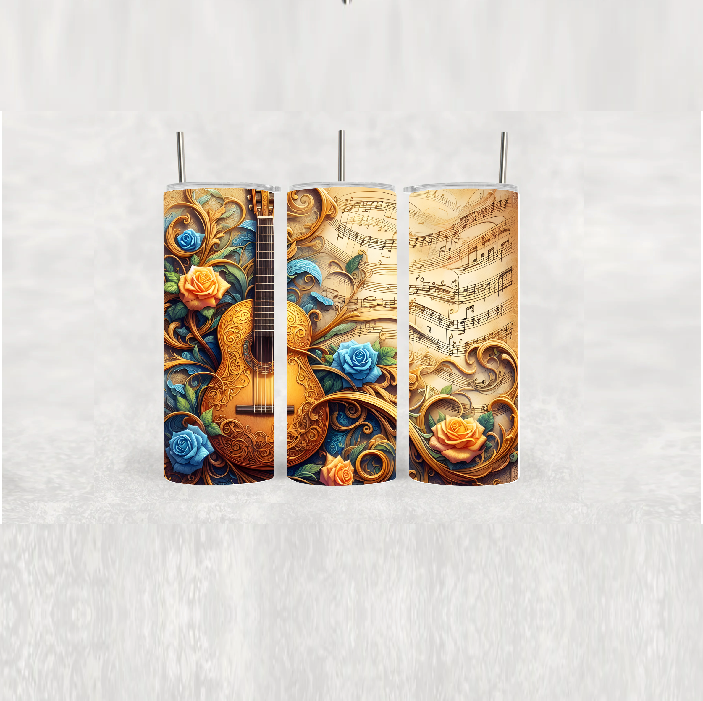 Music - Tumbler Wraps