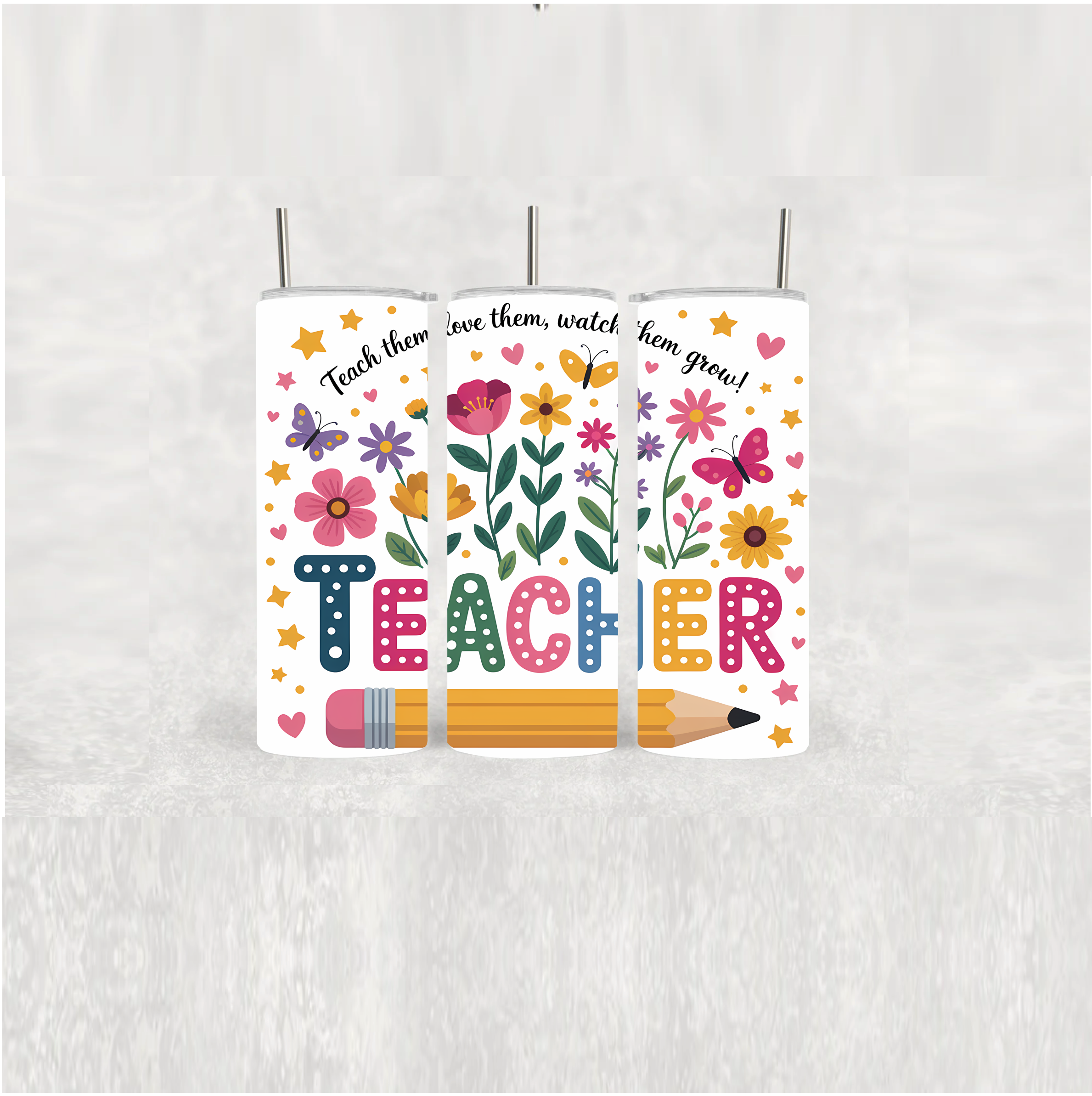 Teacher, School - Tumbler Wraps