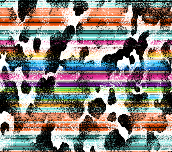 Cow Print & Serape - Full Pattern - Vinyl, Sublimation Transfers