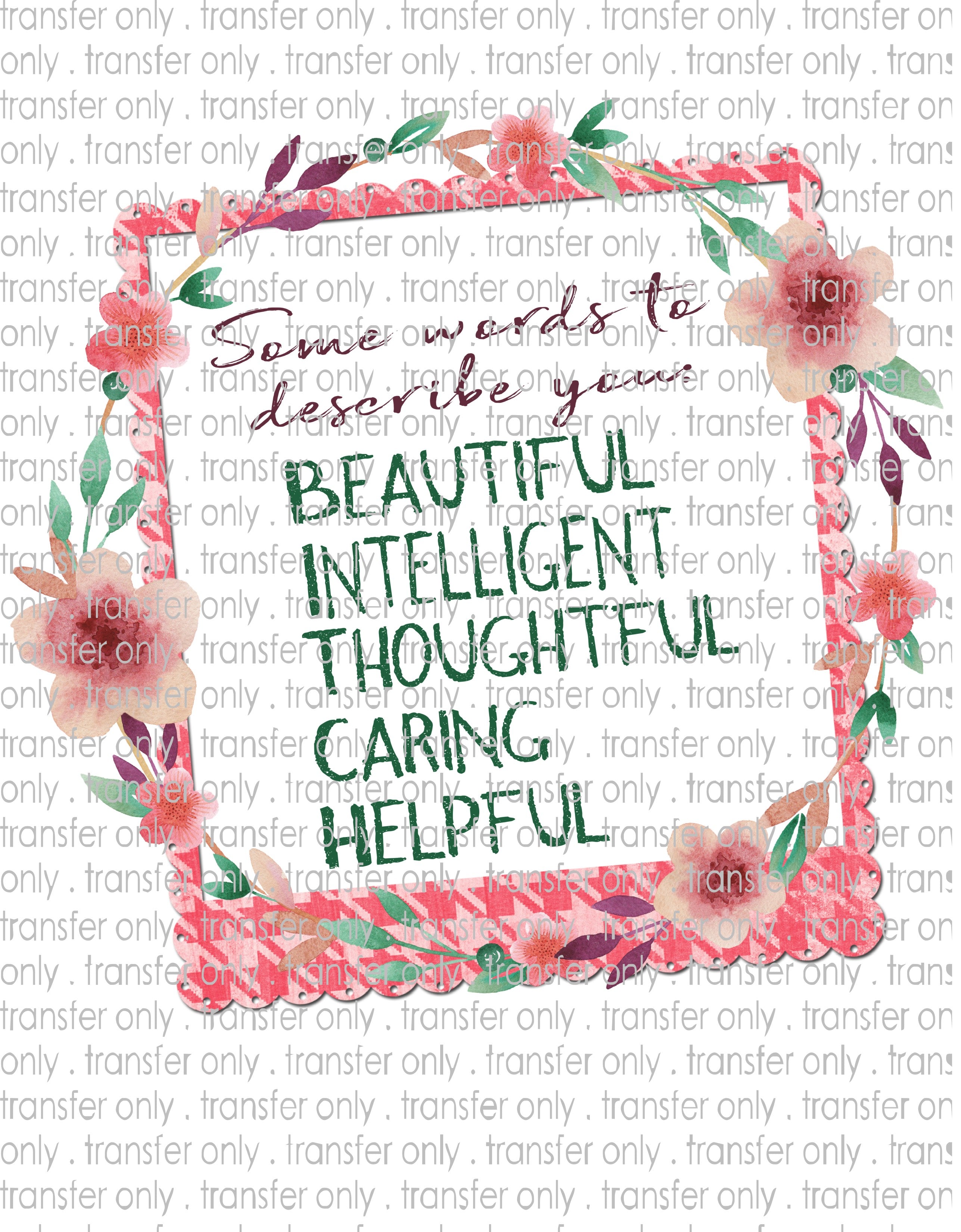 Waterslide, Sublimation Transfers - Mature Adult