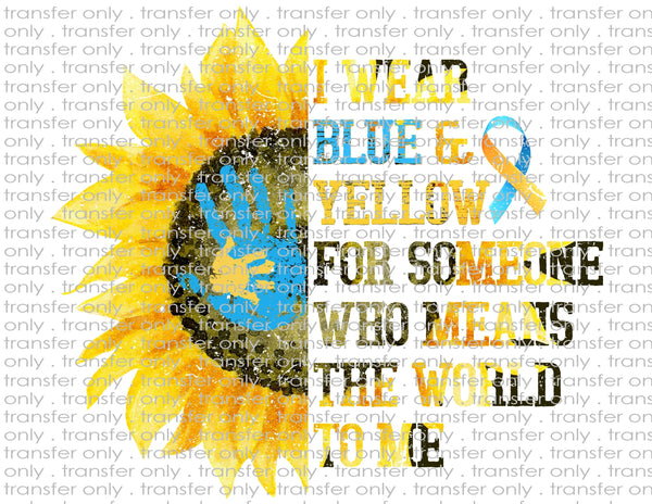 Waterslide, Sublimation Transfers - Down's Syndrome Support & Awareness