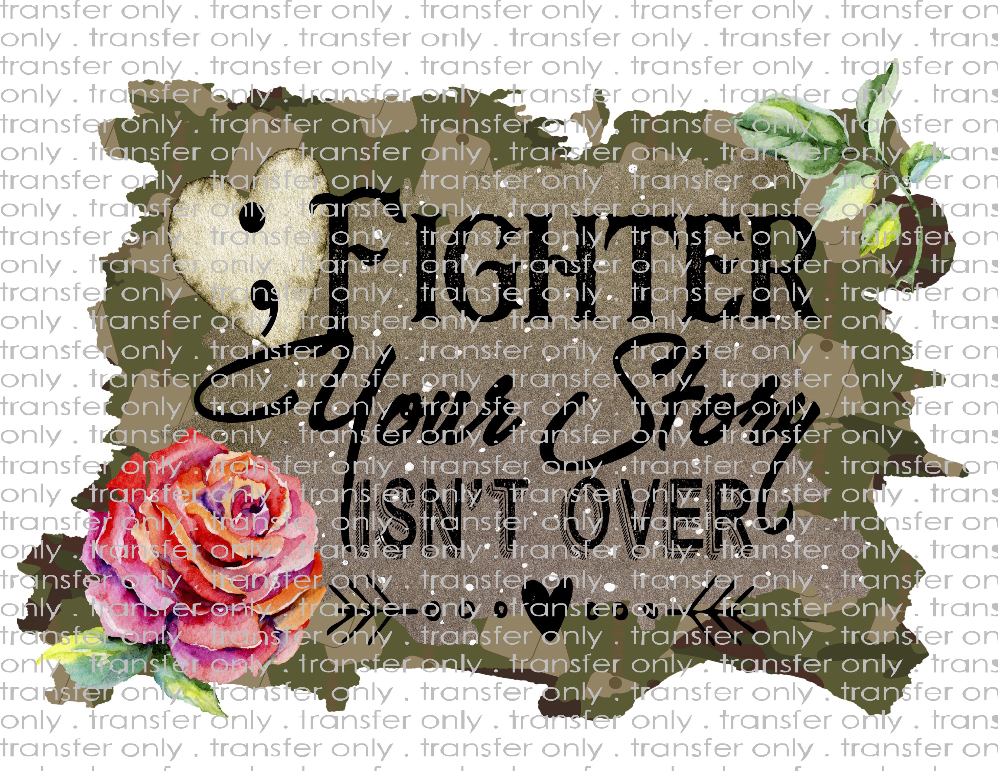 Waterslide, Sublimation Transfers - Mental Health Awareness