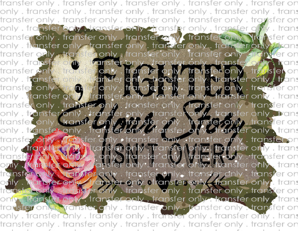 Waterslide, Sublimation Transfers - Mental Health Awareness