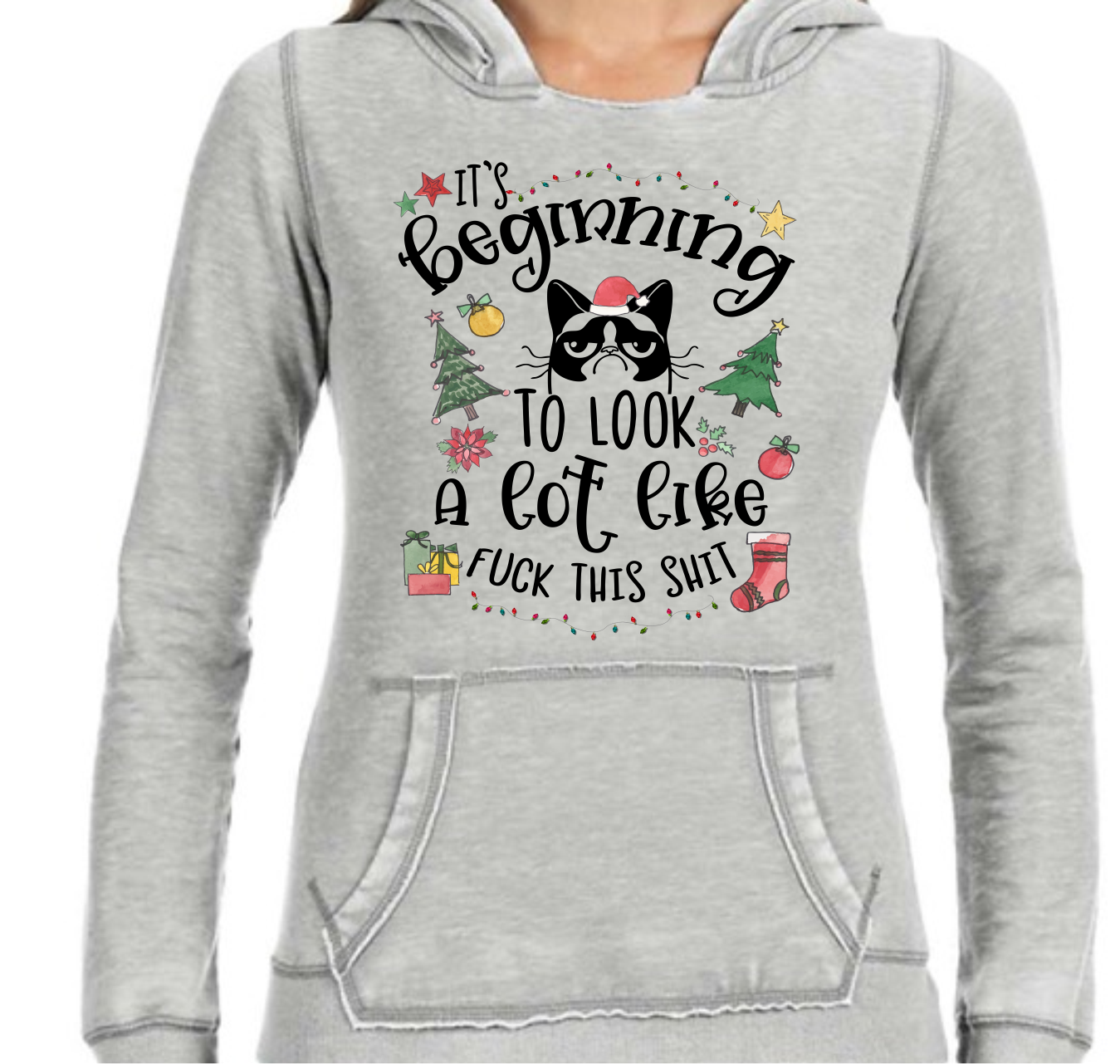 It's Beginning To Look A Lot Like Fuck This Shit - DTF Transfer