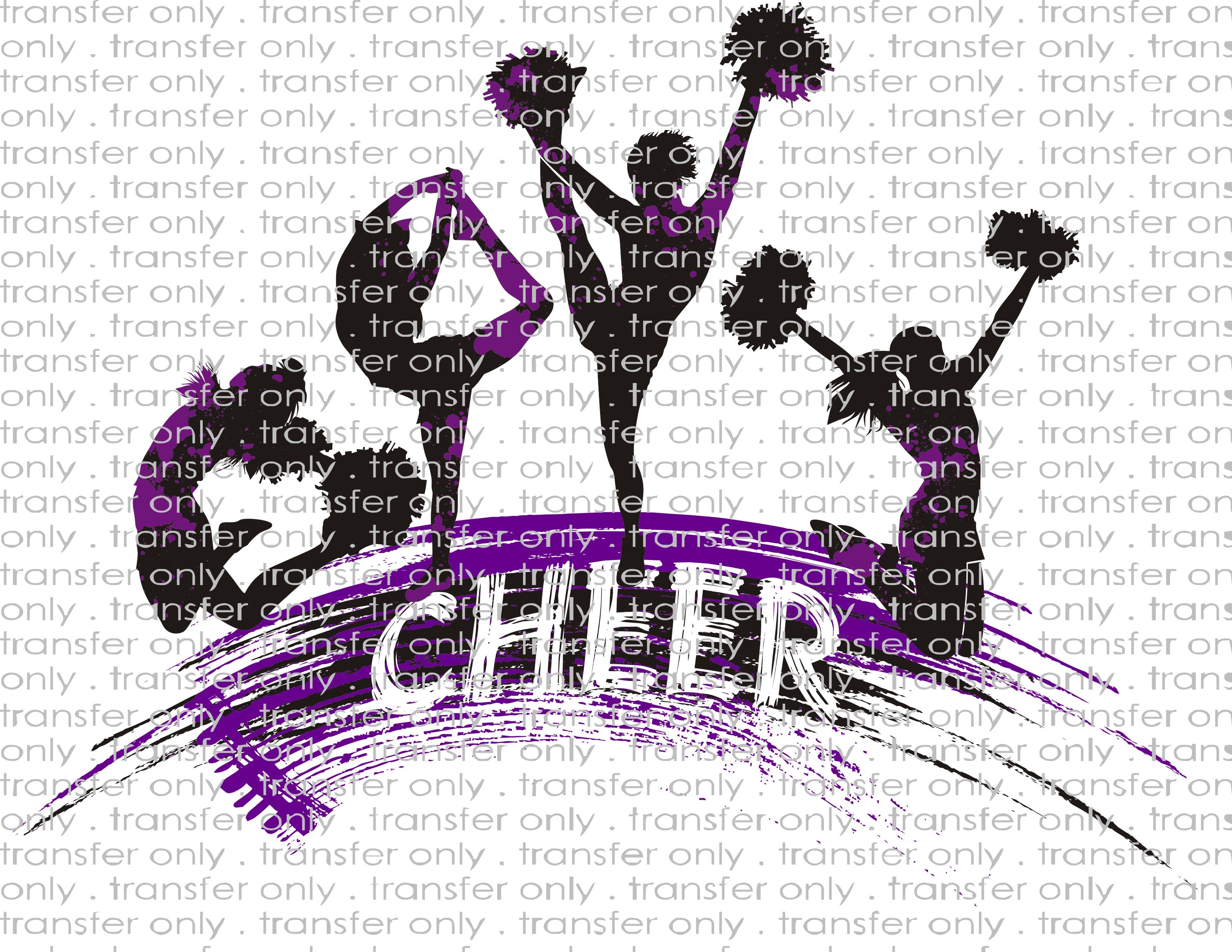 Waterslide, Sublimation Transfers - Cheer