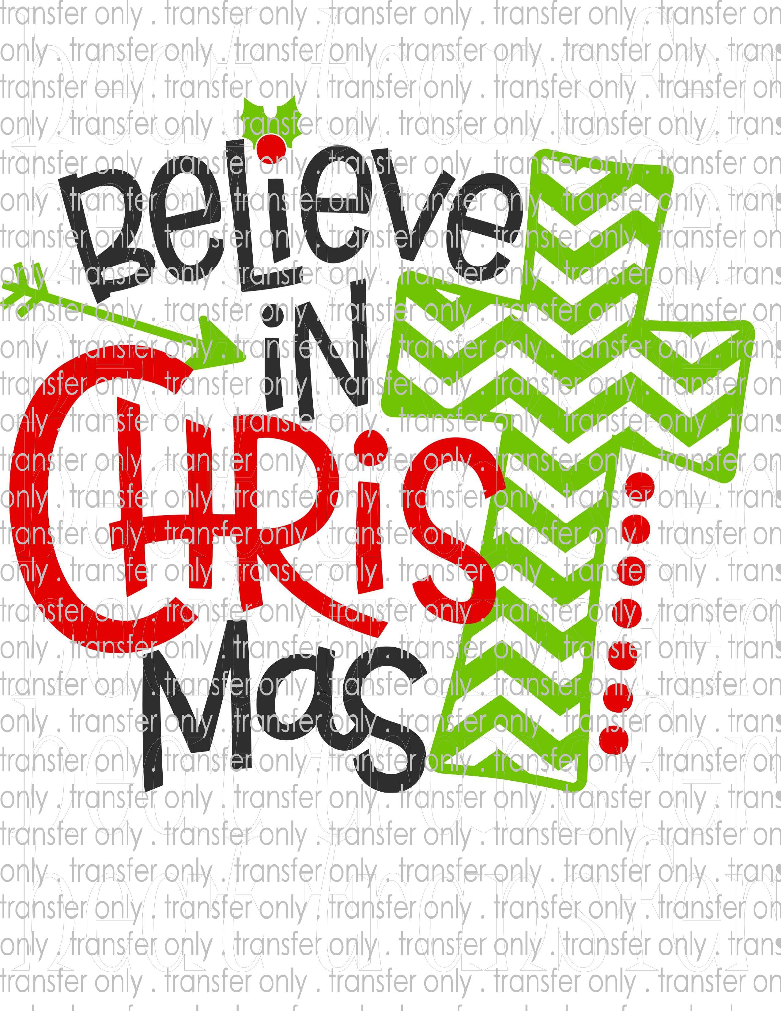 Waterslide, Sublimation Transfers - Christmas