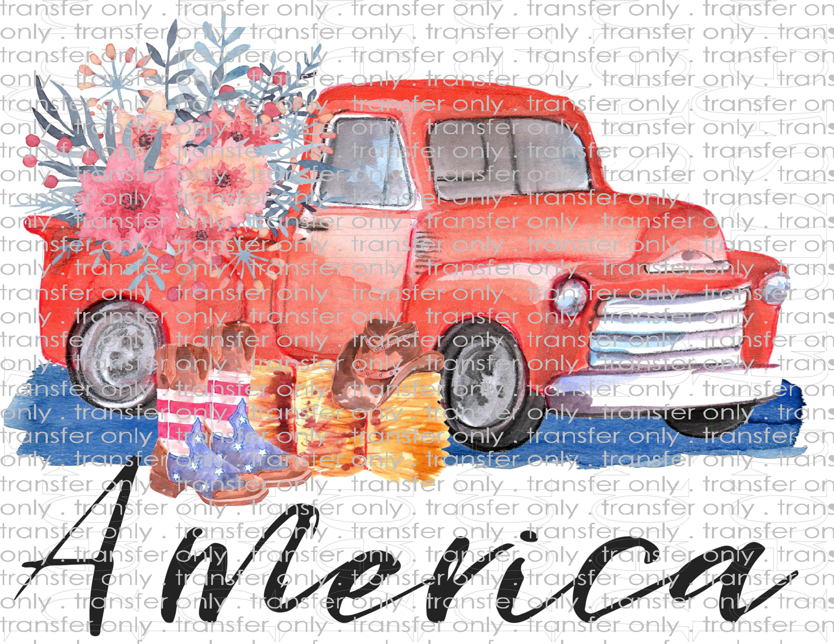 Waterslide, Sublimation Transfers - Country