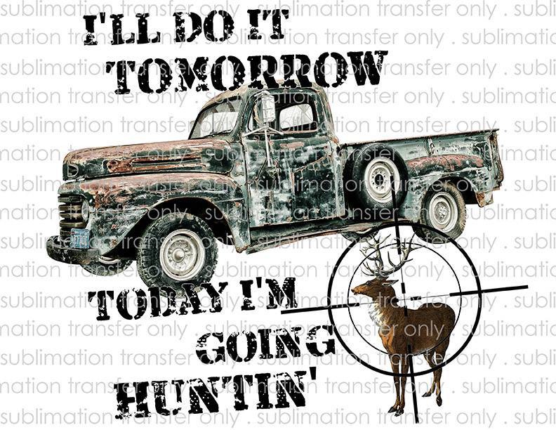 Waterslide, Sublimation Transfers - Hunting & Fishing