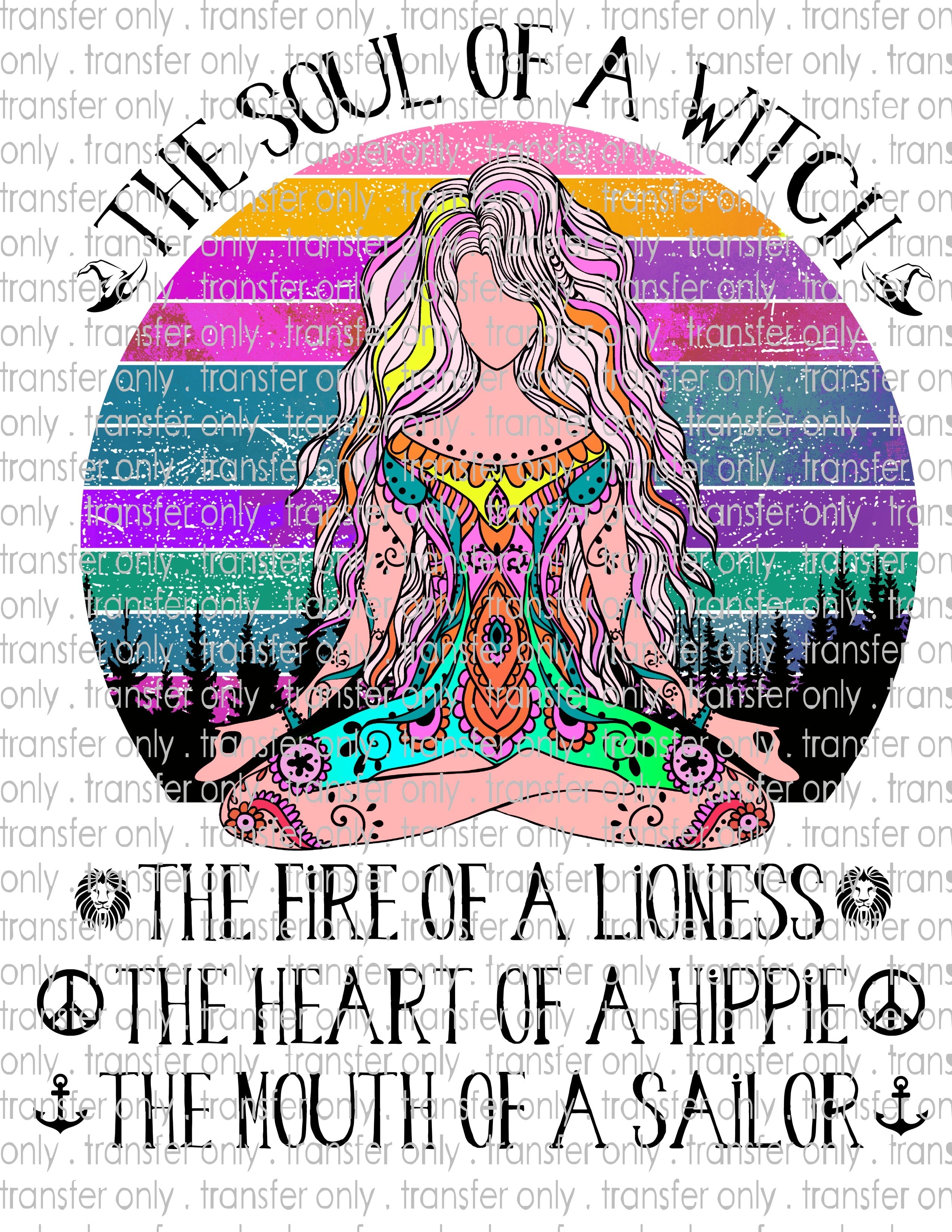 Waterslide, Sublimation Transfers - Ladies