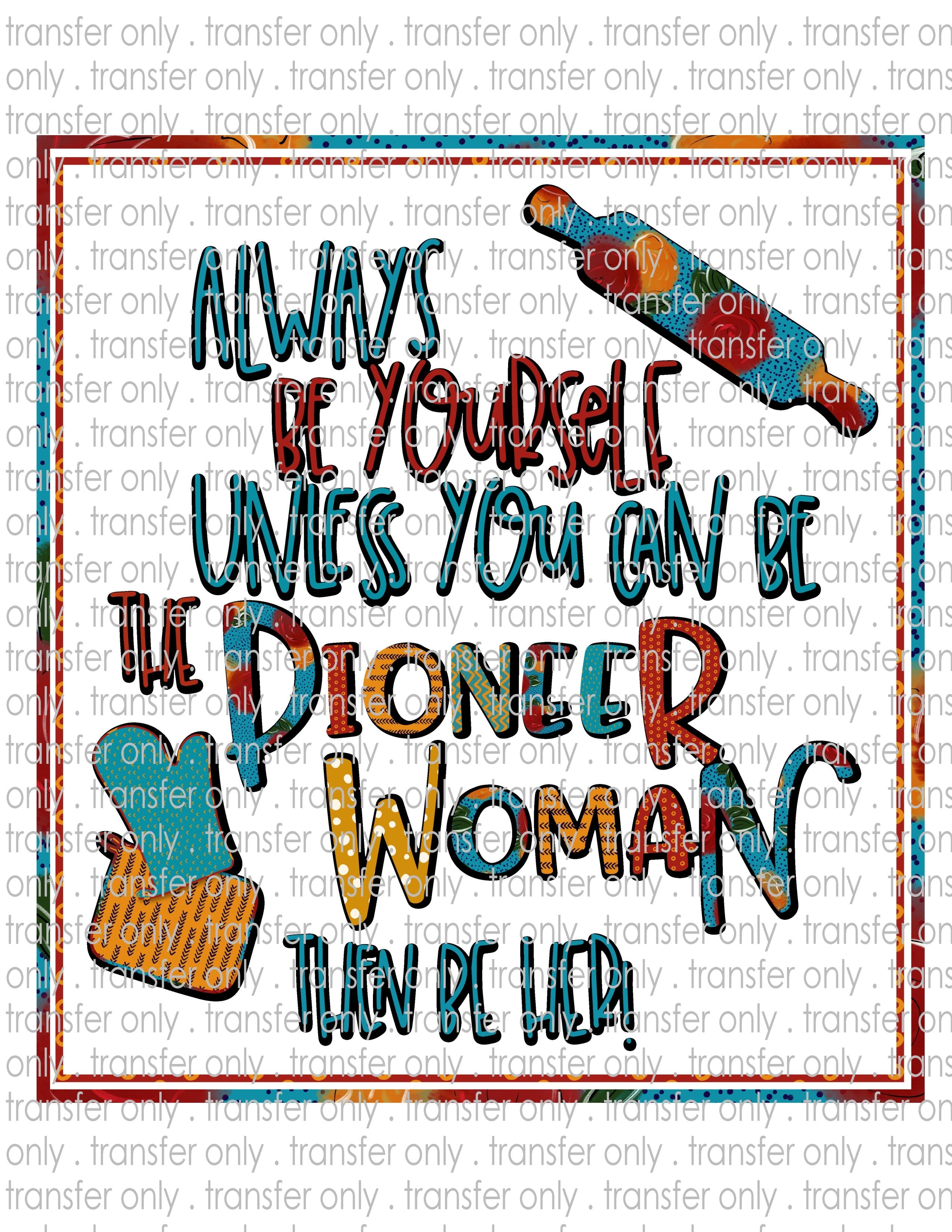 Waterslide, Sublimation Transfers - Ladies