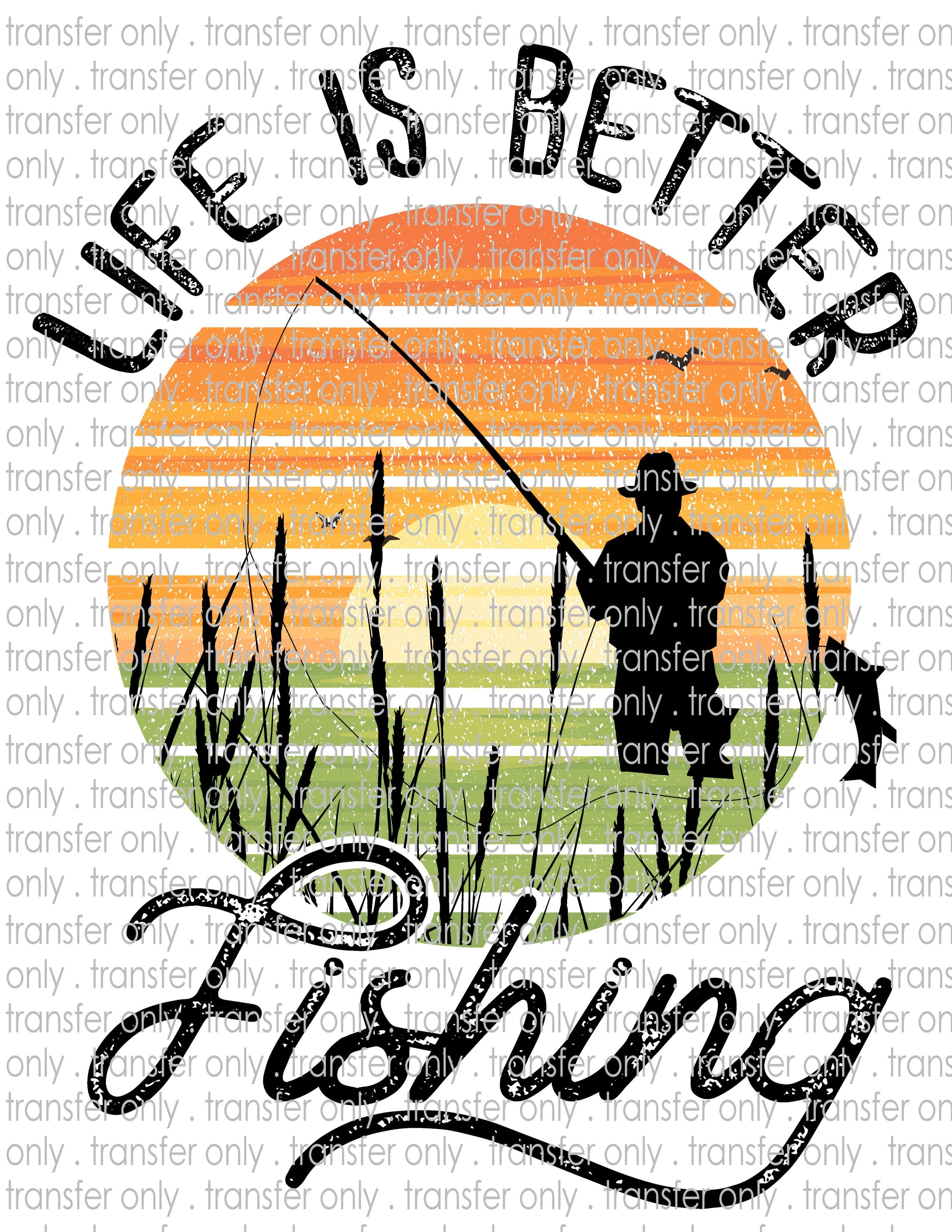 Waterslide, Sublimation Transfers - Hunting & Fishing