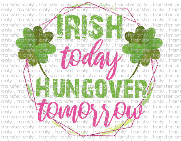 Waterslide, Sublimation Transfers - St. Patrick's Day