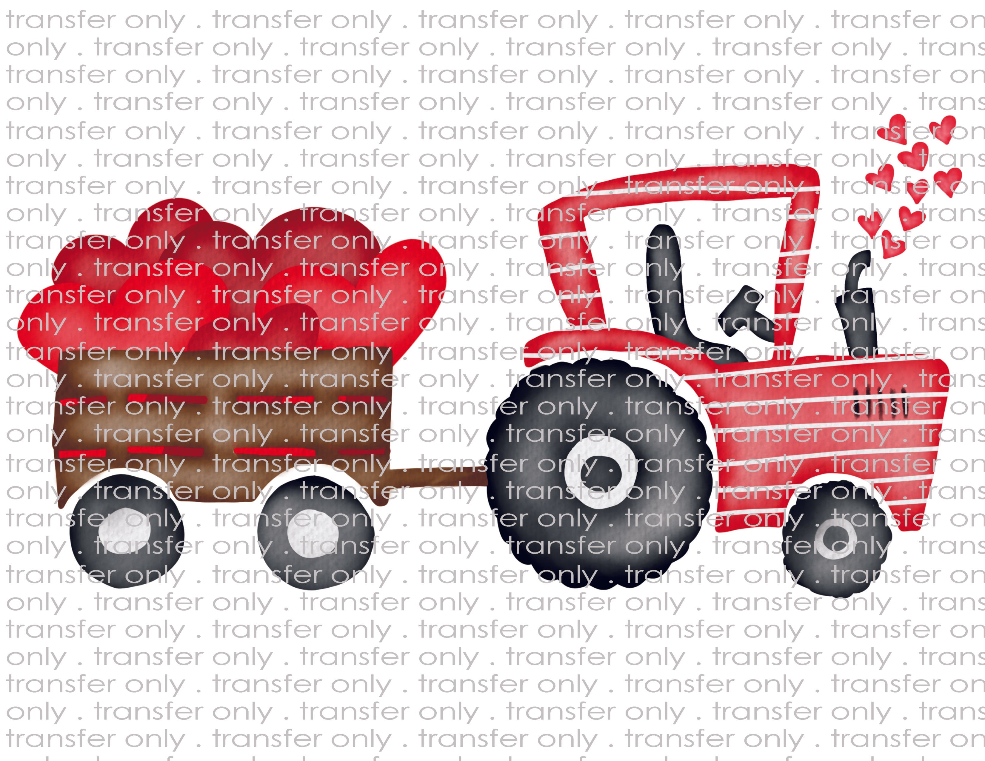 Waterslide, Sublimation Transfers - Valentine's Day