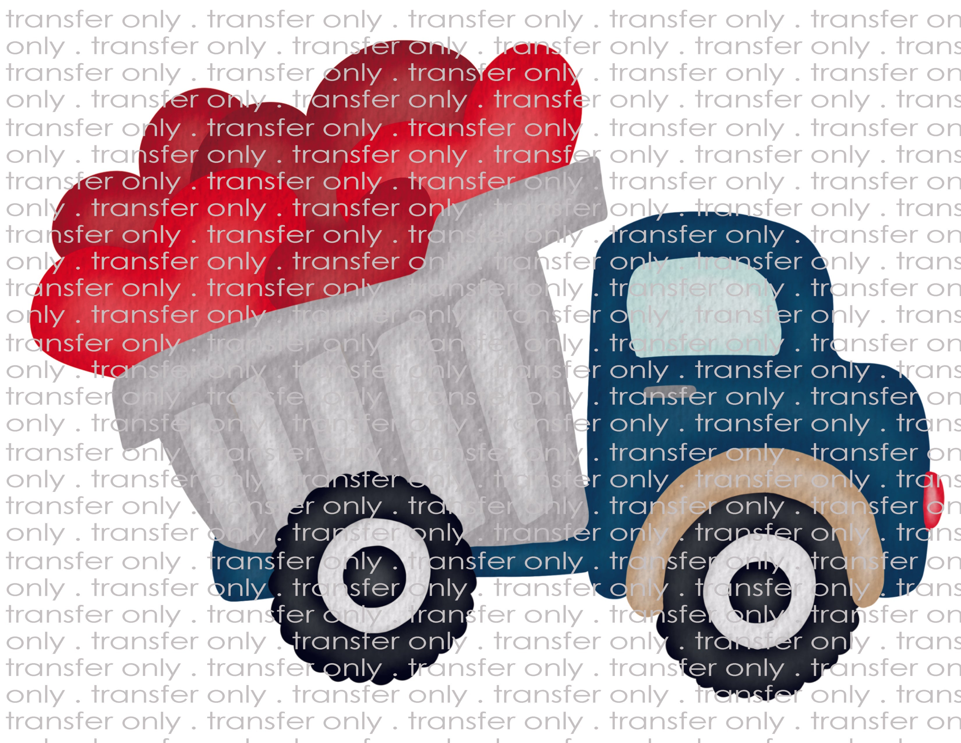 Waterslide, Sublimation Transfers - Valentine's Day