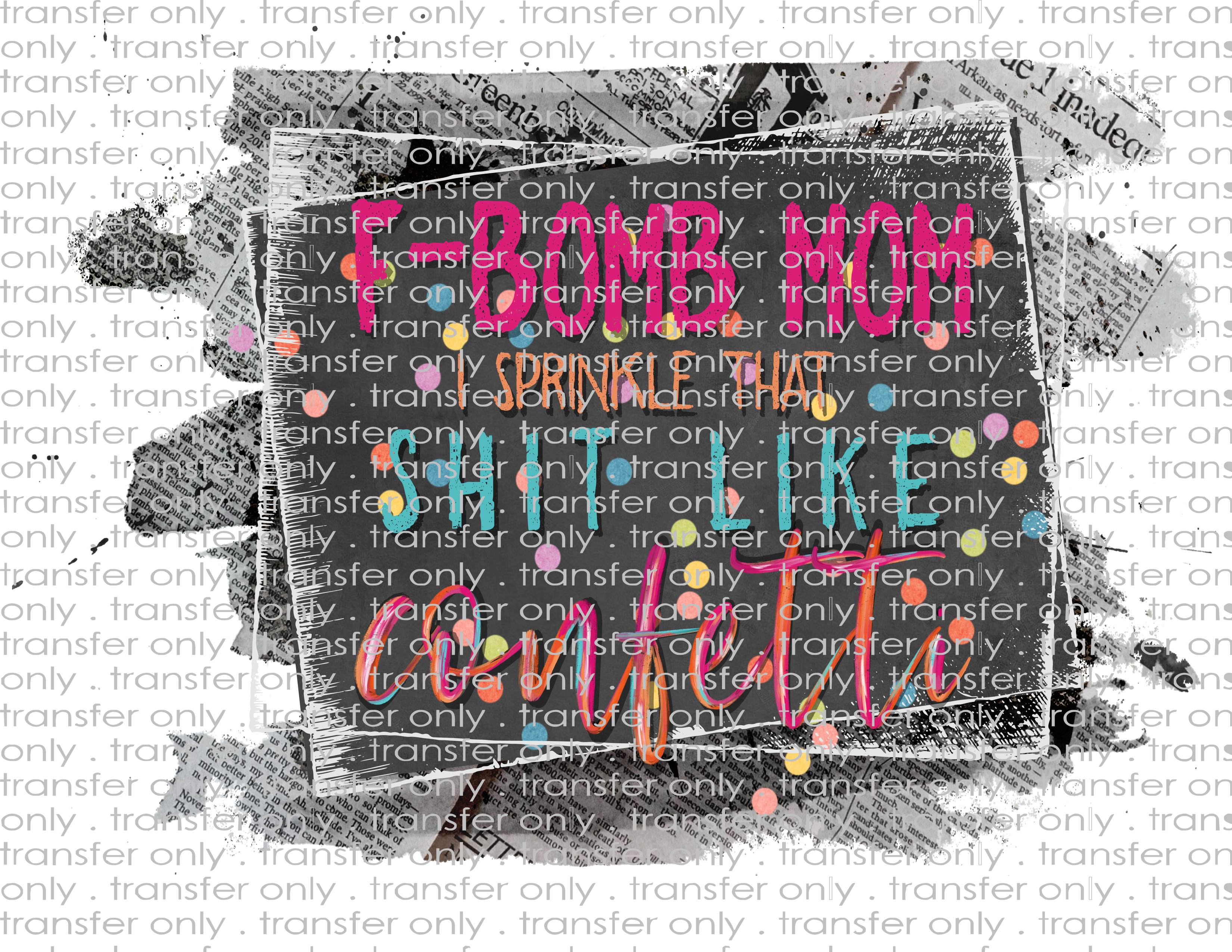 Waterslide, Sublimation Transfers - Mature Adult