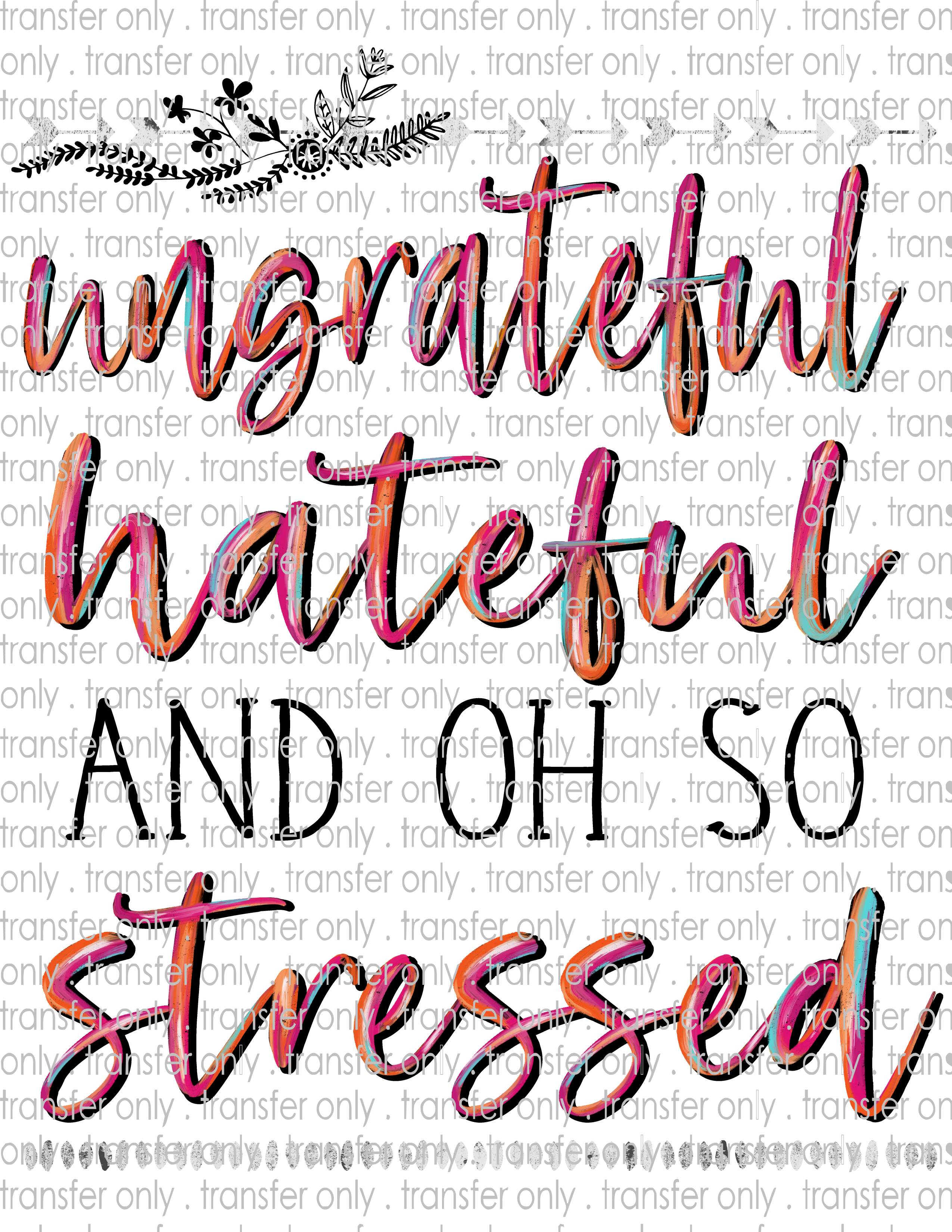 Waterslide, Sublimation Transfers - Mature Adult