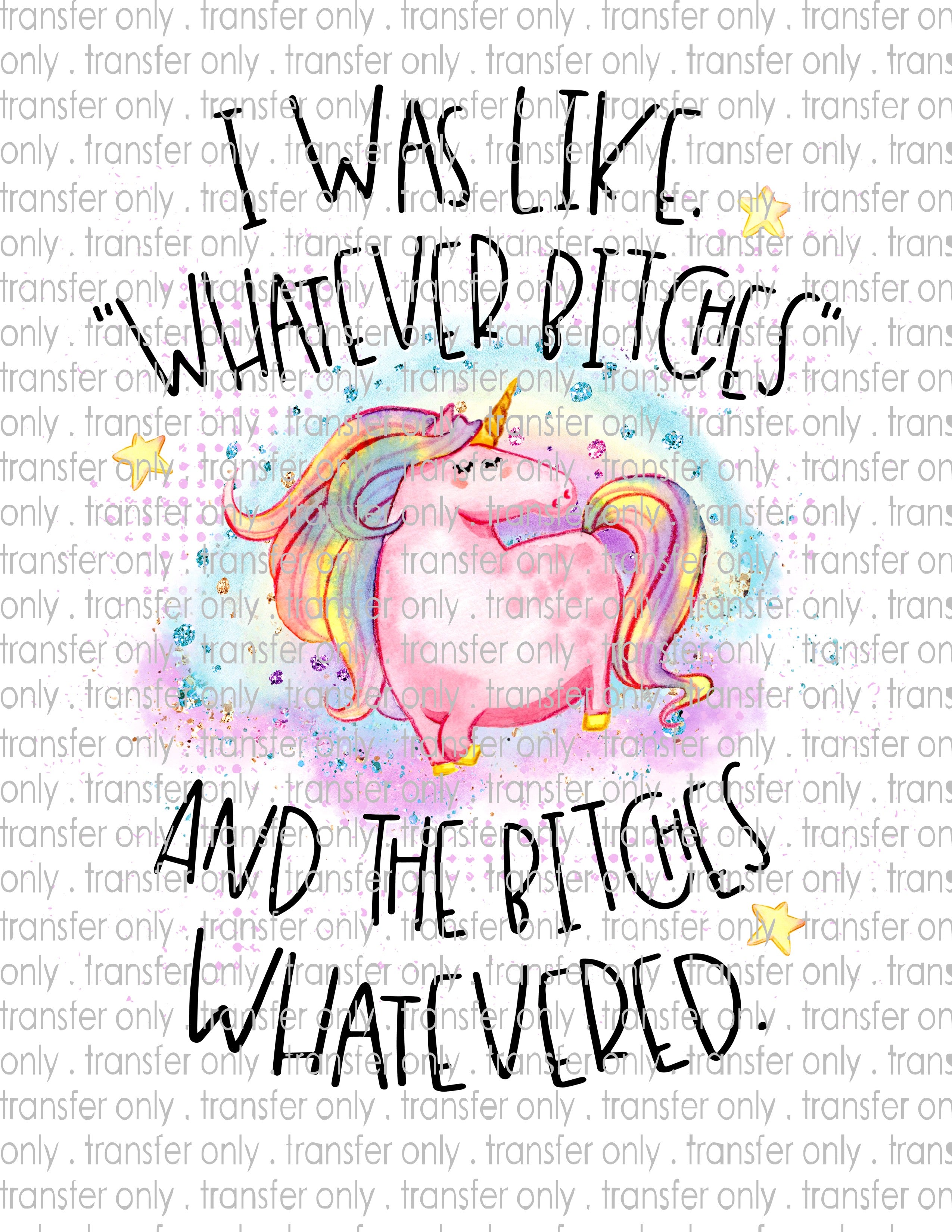 Waterslide, Sublimation Transfers - Mature Adult