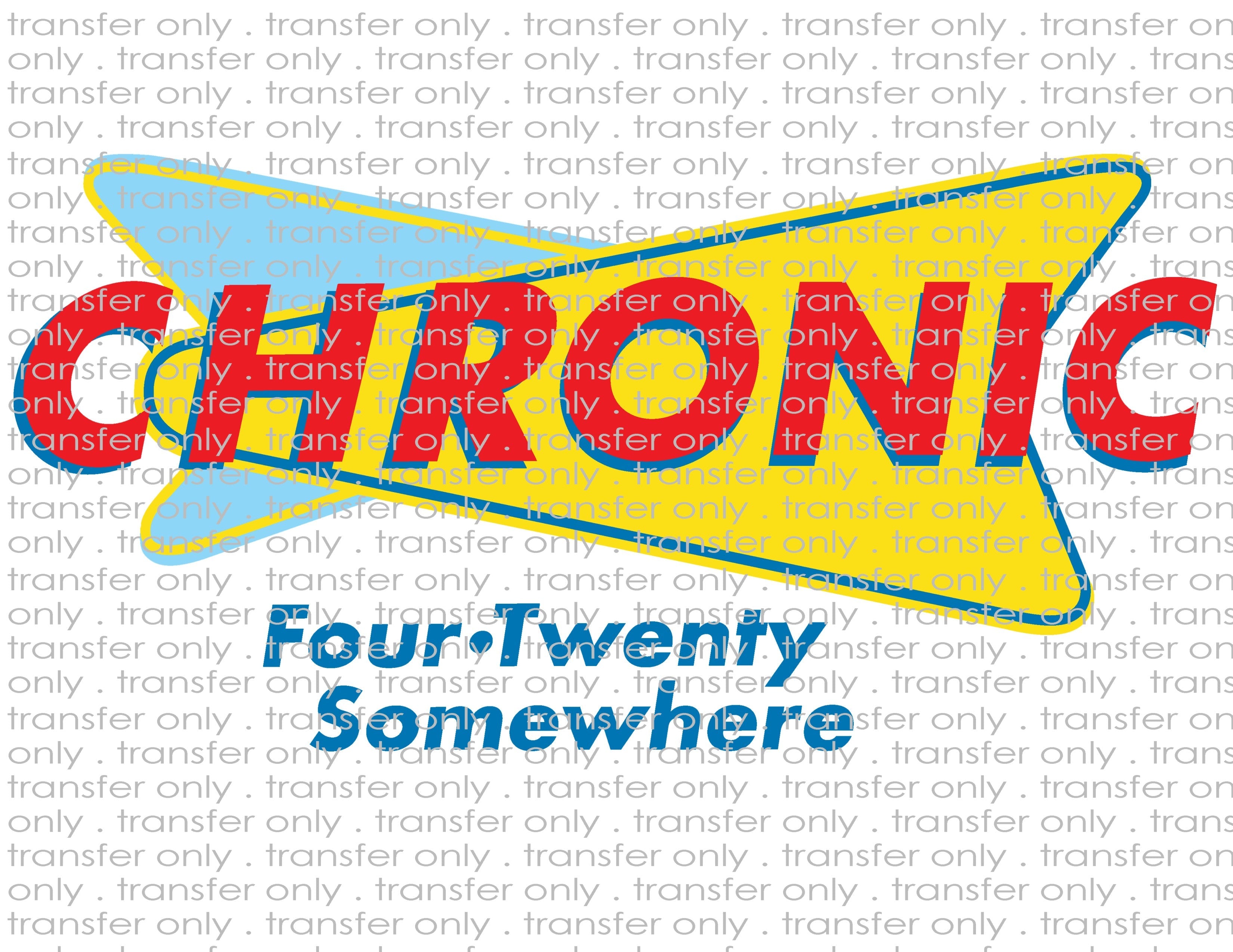 Waterslide, Sublimation Transfers - Mature Adult