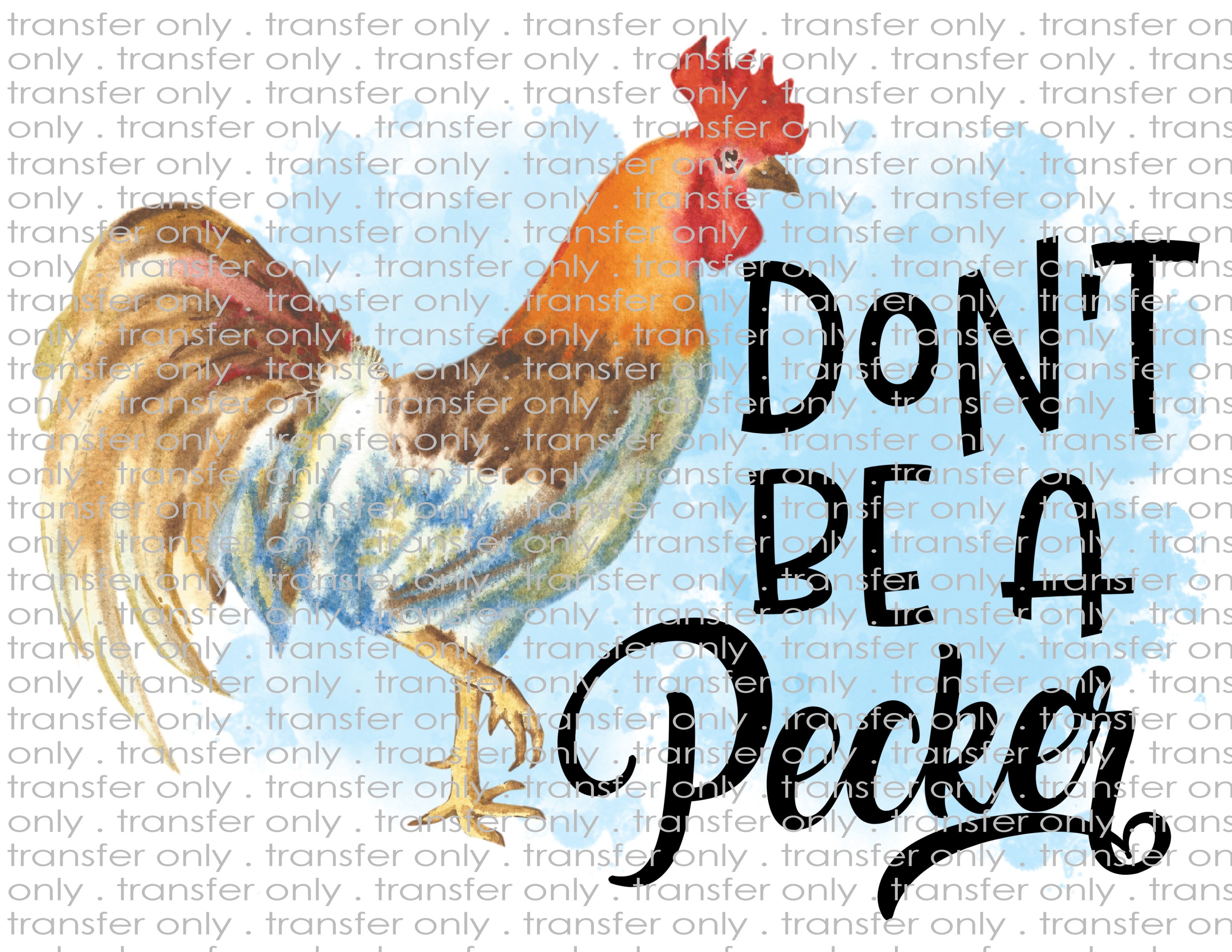 Waterslide, Sublimation Transfers - Mature Adult