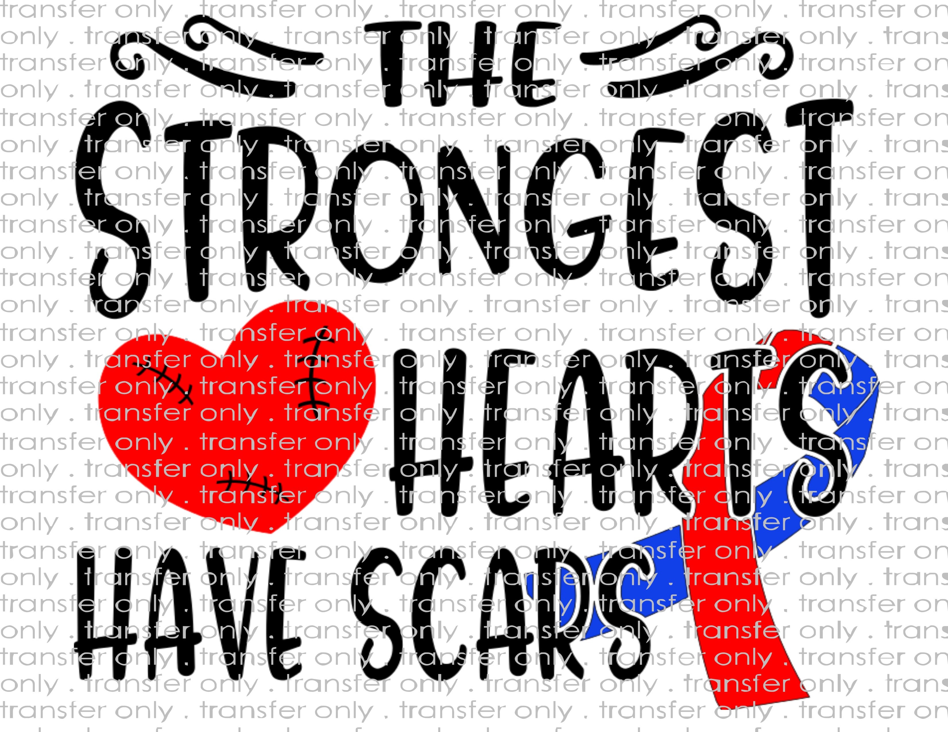 Waterslide, Sublimation Transfers - CHD Congenital Heart Defect Awareness