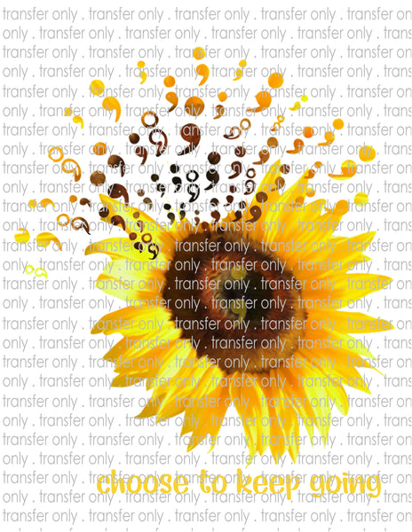 Waterslide, Sublimation Transfers - Mental Health Awareness