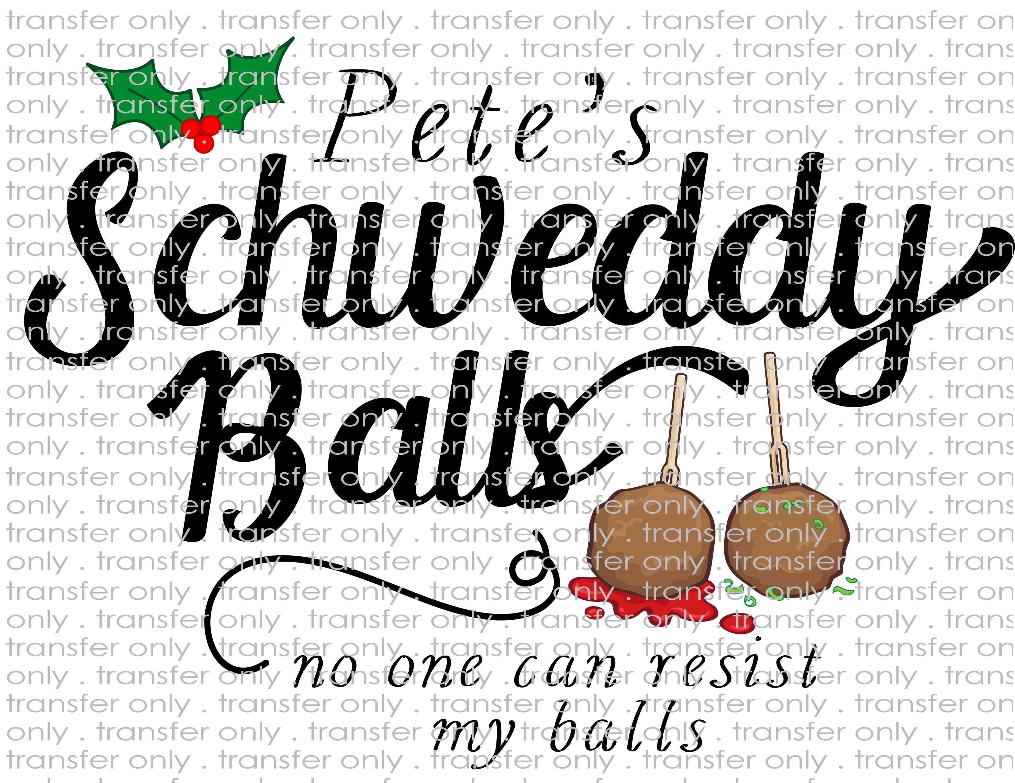 Waterslide, Sublimation Transfers - Bad Christmas