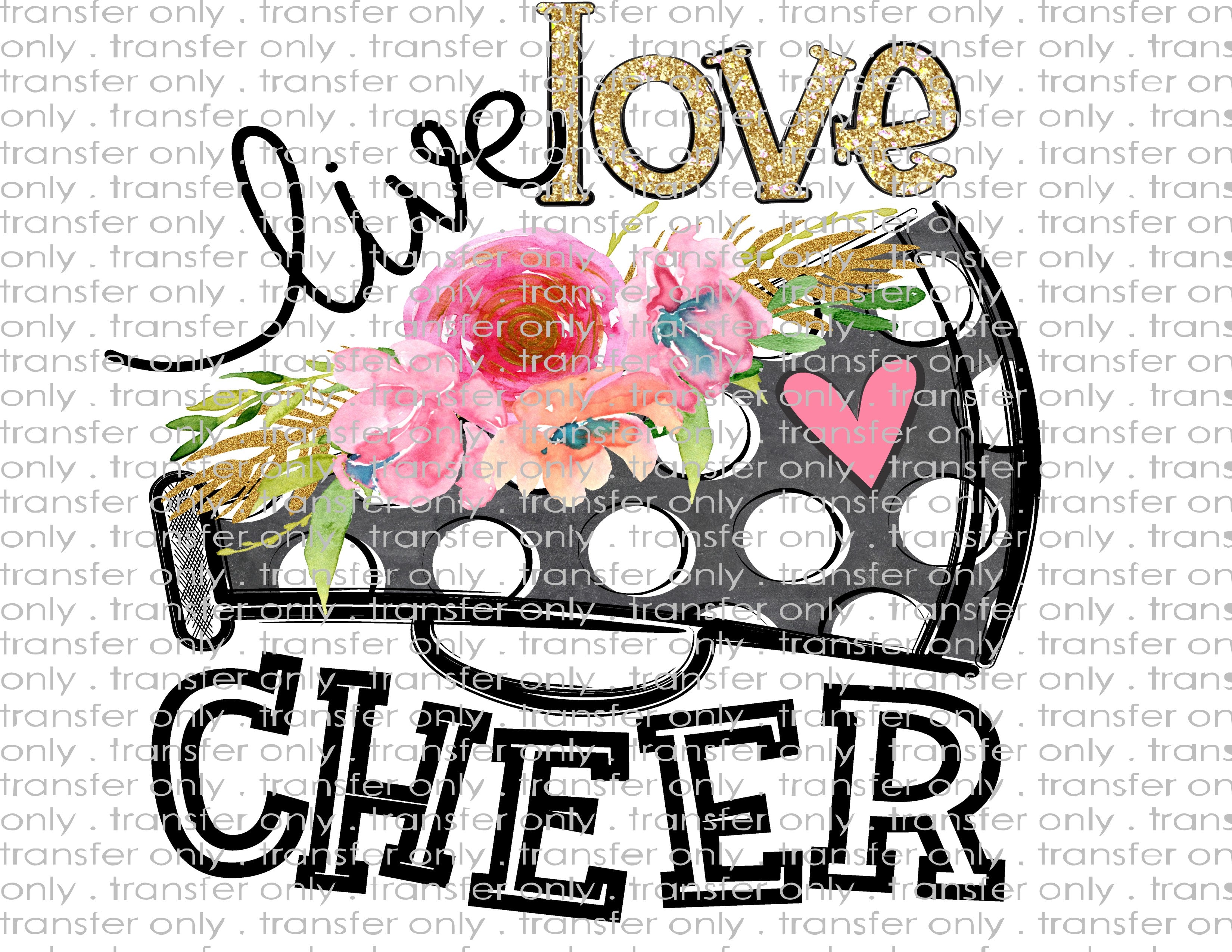 Waterslide, Sublimation Transfers - Cheer