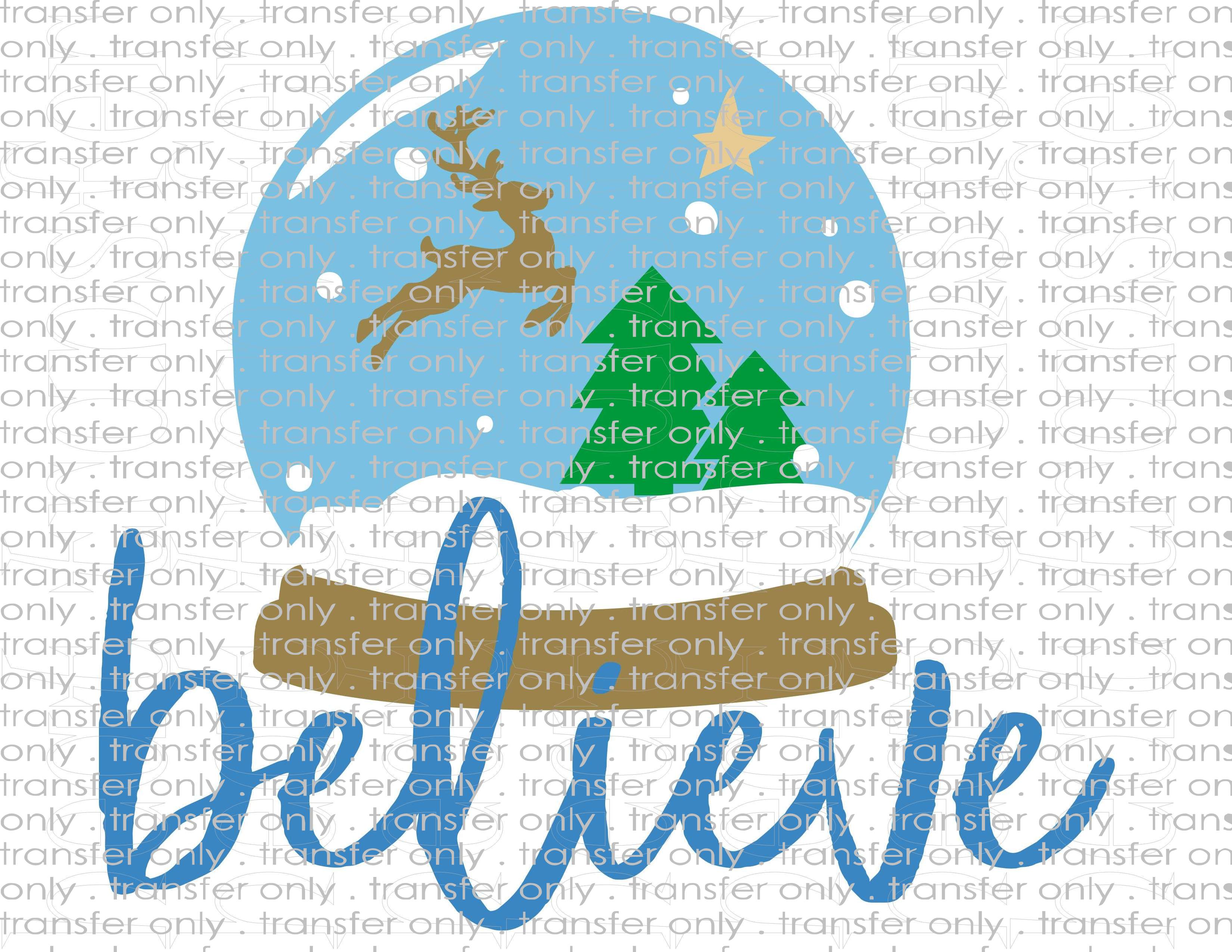 Waterslide, Sublimation Transfers - Christmas