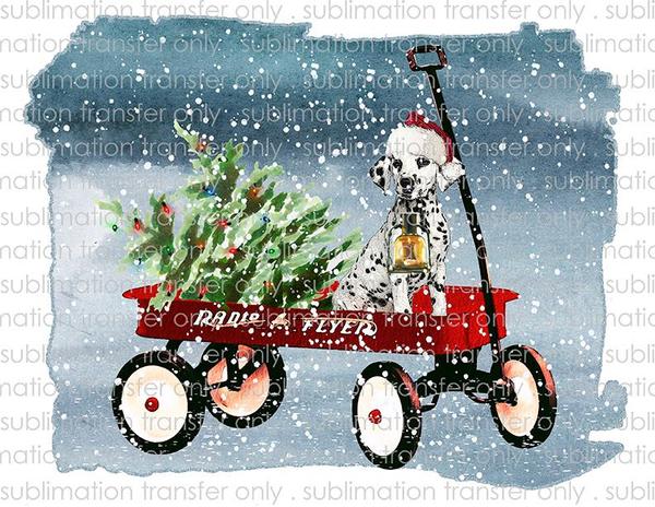 Waterslide, Sublimation Transfers - Christmas