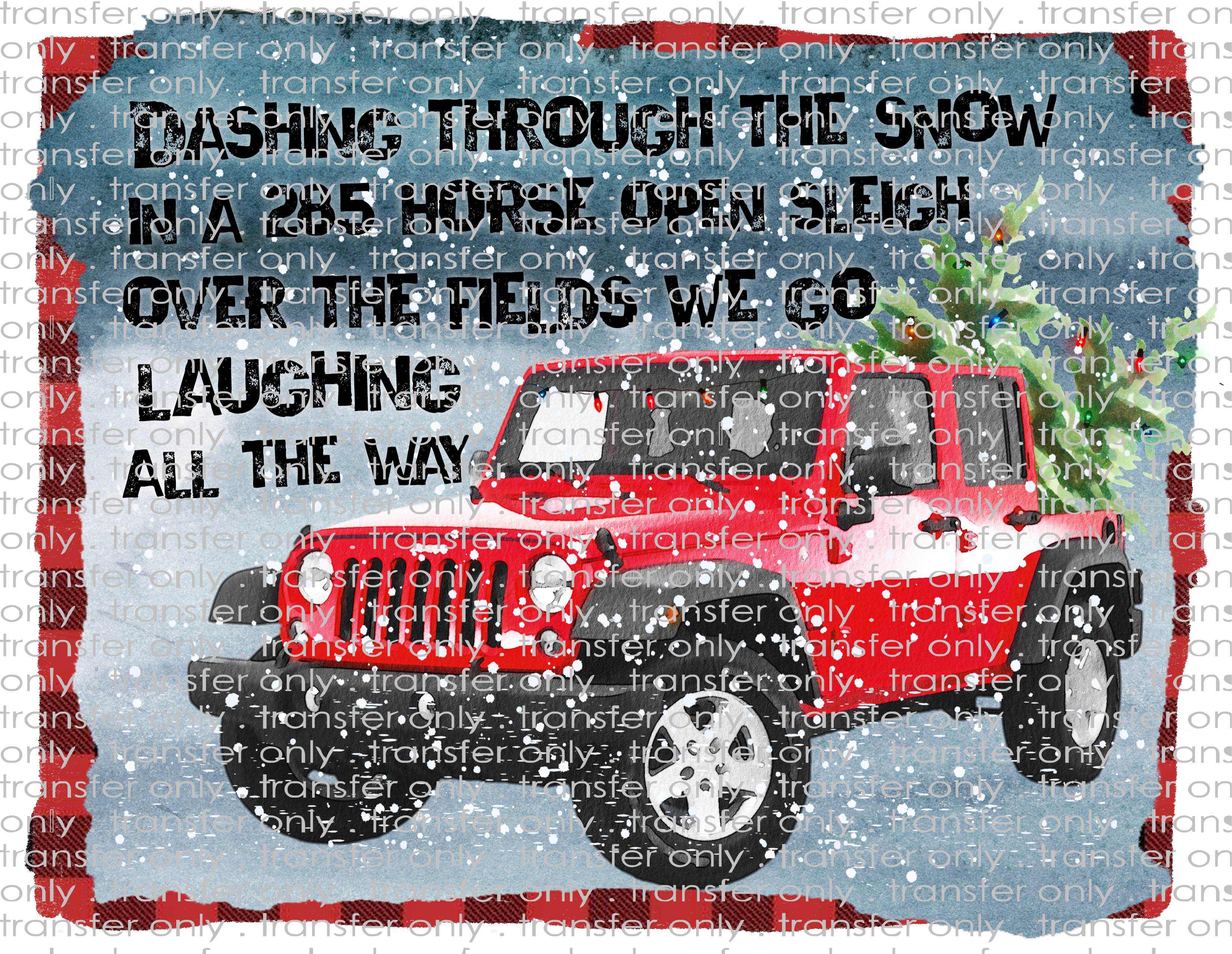 Waterslide, Sublimation Transfers - Christmas