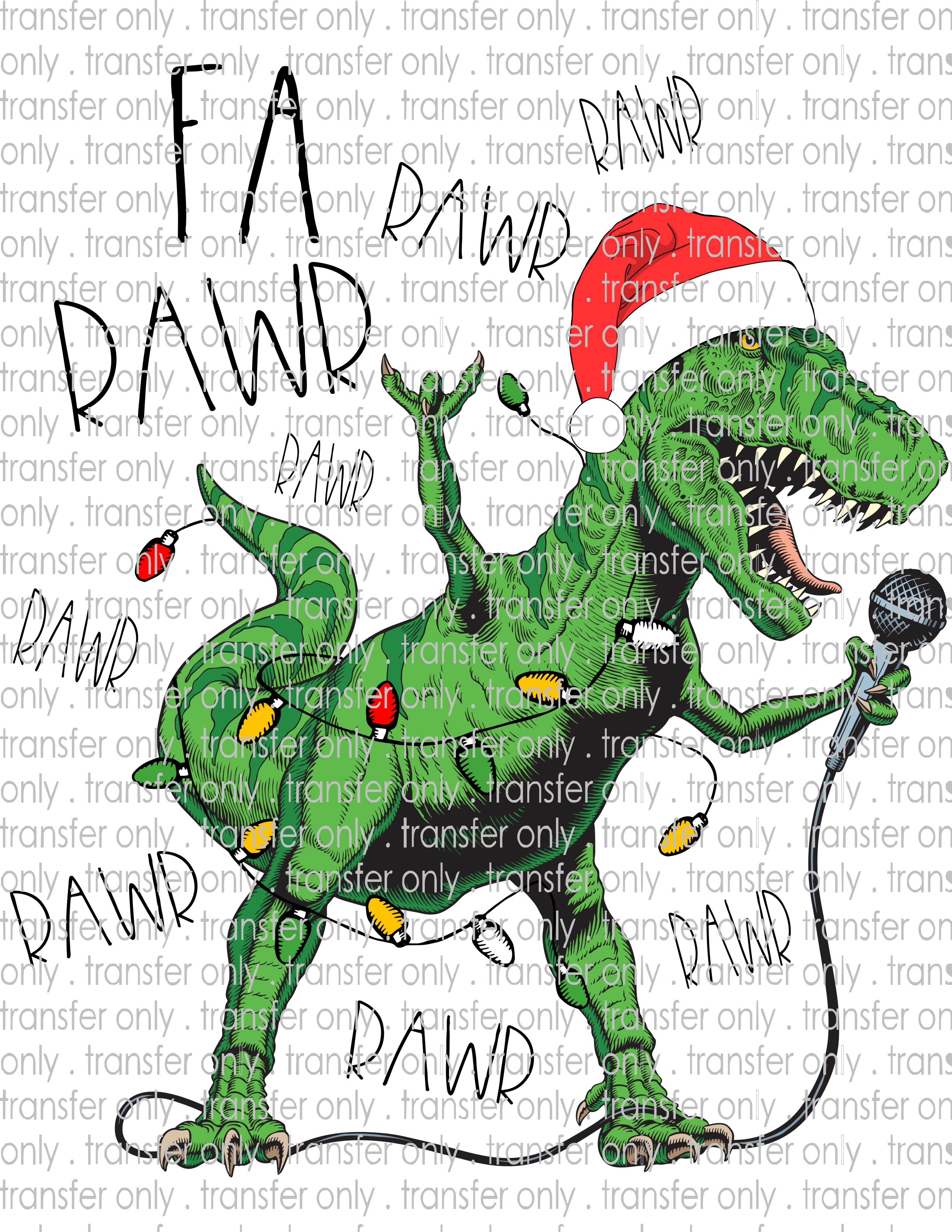 Waterslide, Sublimation Transfers - Christmas