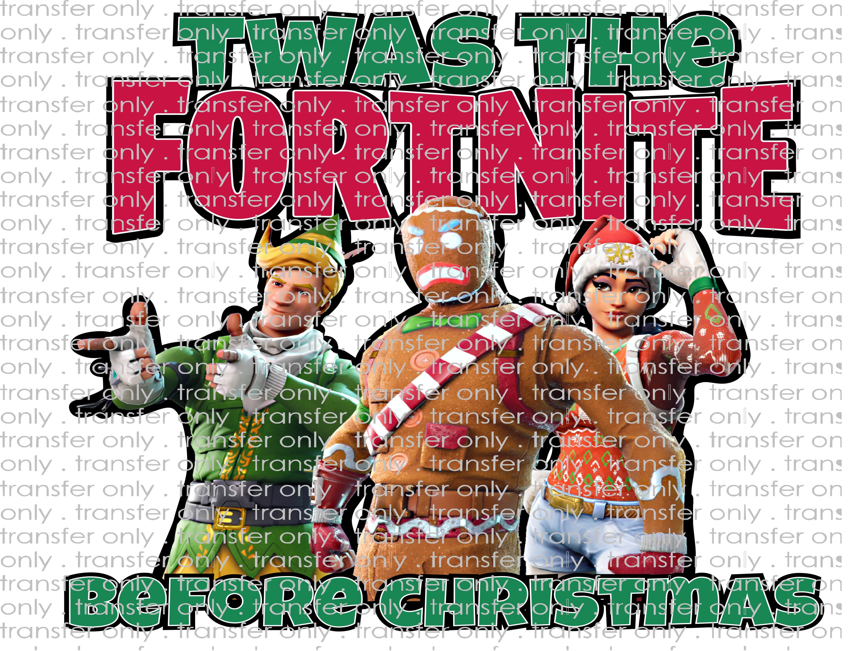 Waterslide, Sublimation Transfers - Christmas