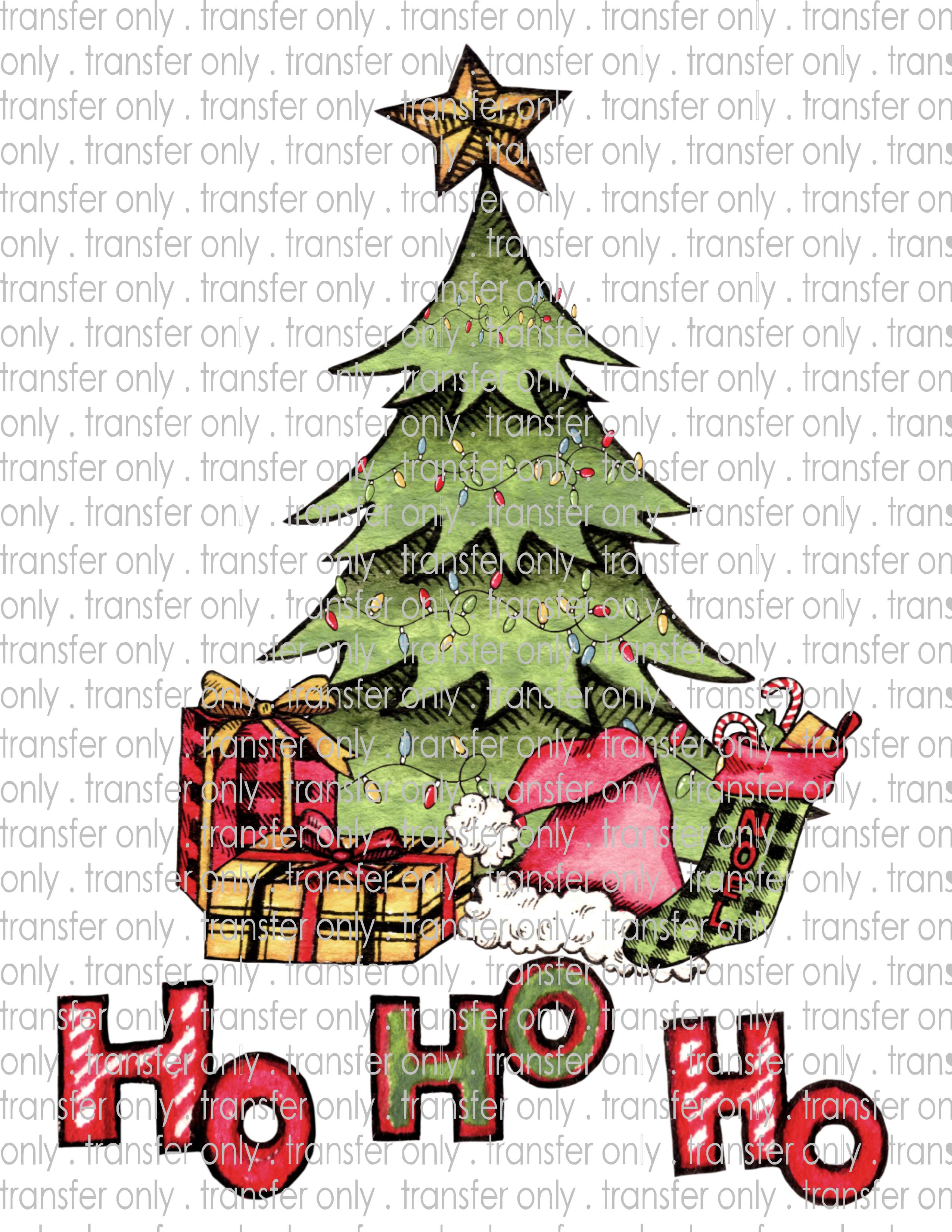 Waterslide, Sublimation Transfers - Christmas