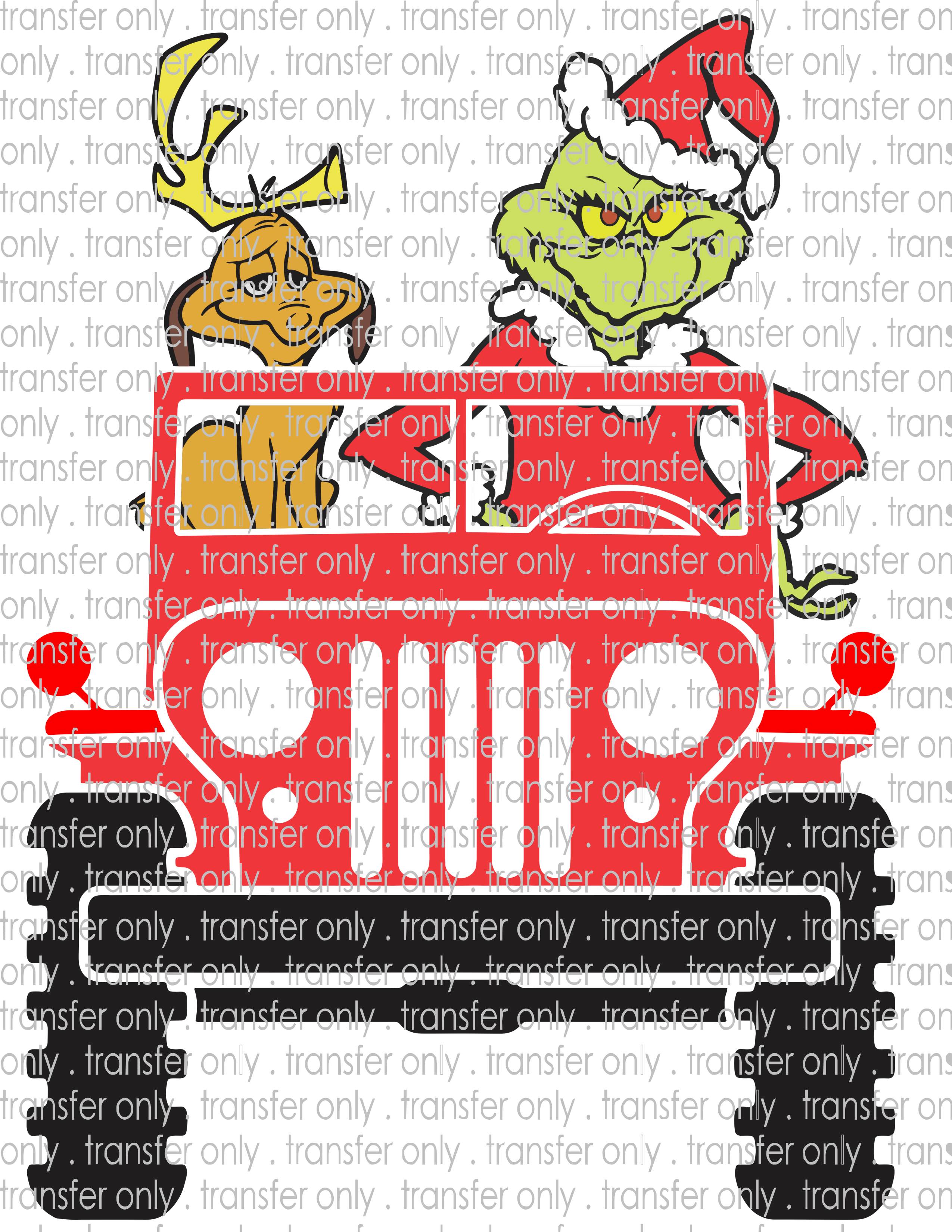 Waterslide, Sublimation Transfers - Christmas