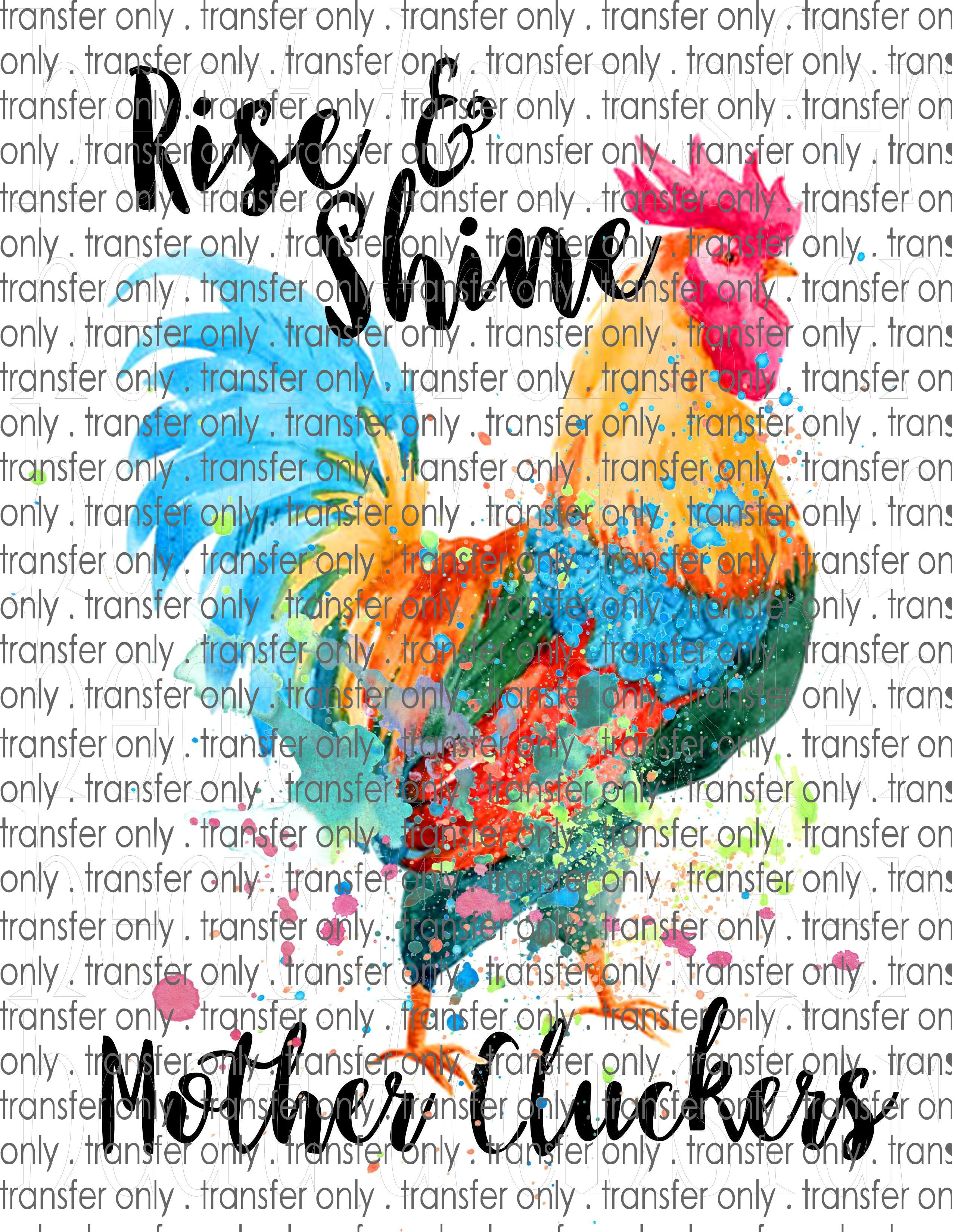 Waterslide, Sublimation Transfers - Country