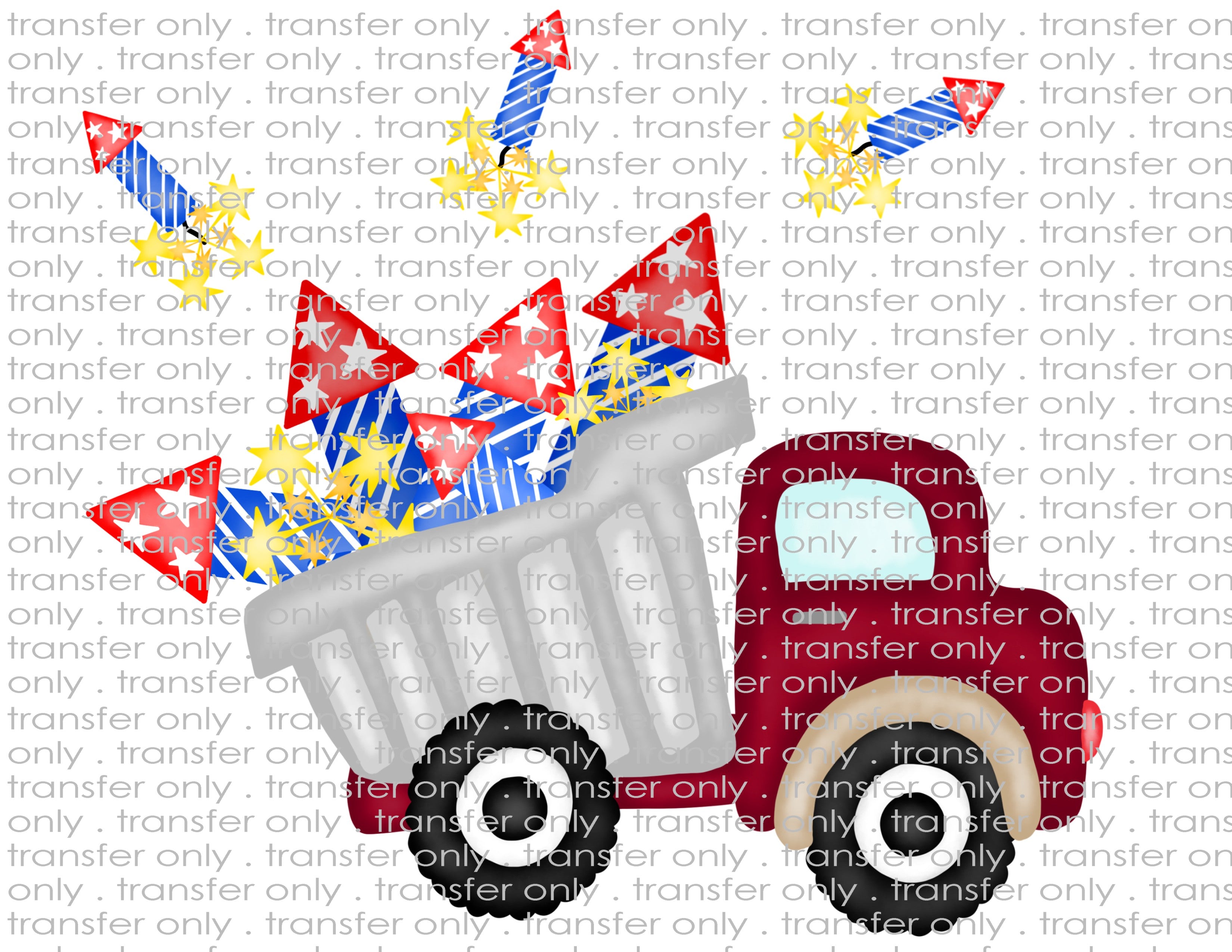 Waterslide, Sublimation Transfers - Patriotic