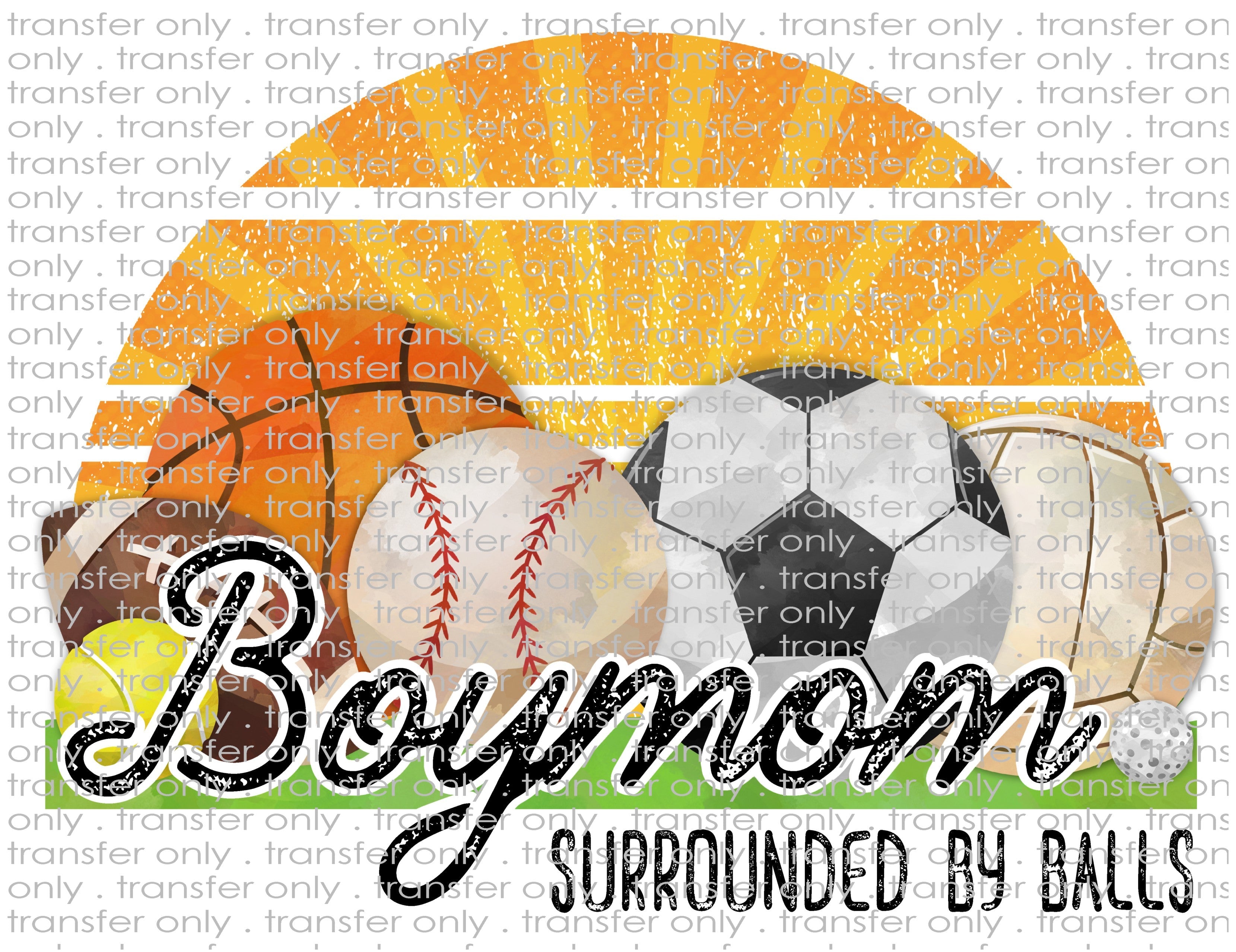 Waterslide, Sublimation Transfers - Ladies