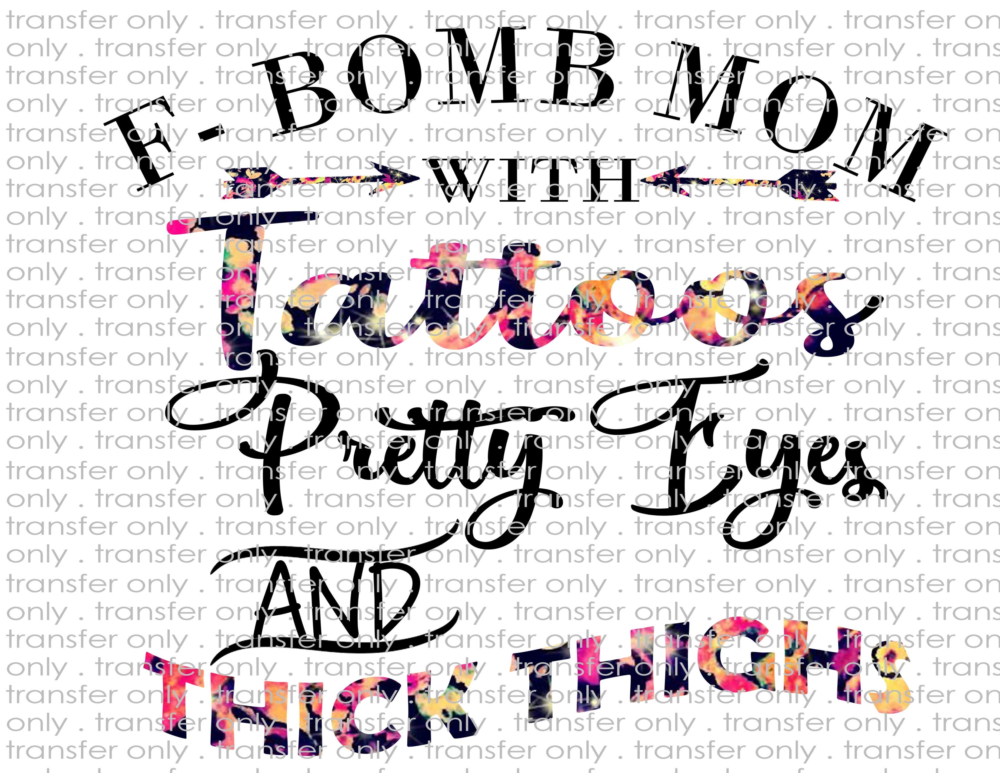 Waterslide, Sublimation Transfers - Ladies