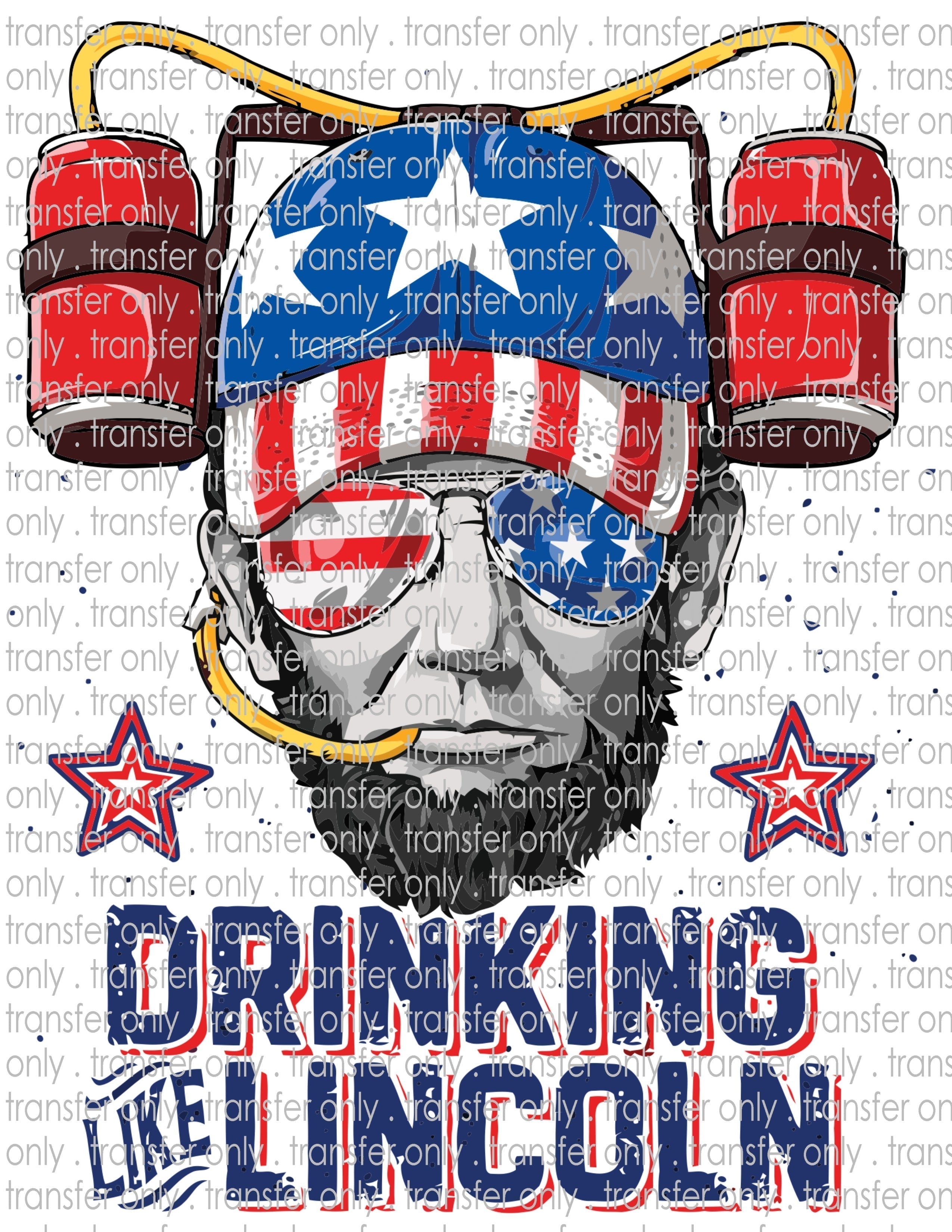 July 4th - Waterslide, Sublimation Transfers