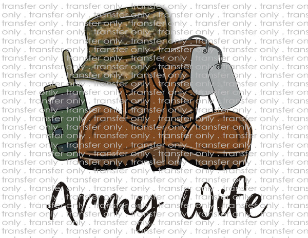 Waterslide, Sublimation Transfers - Military