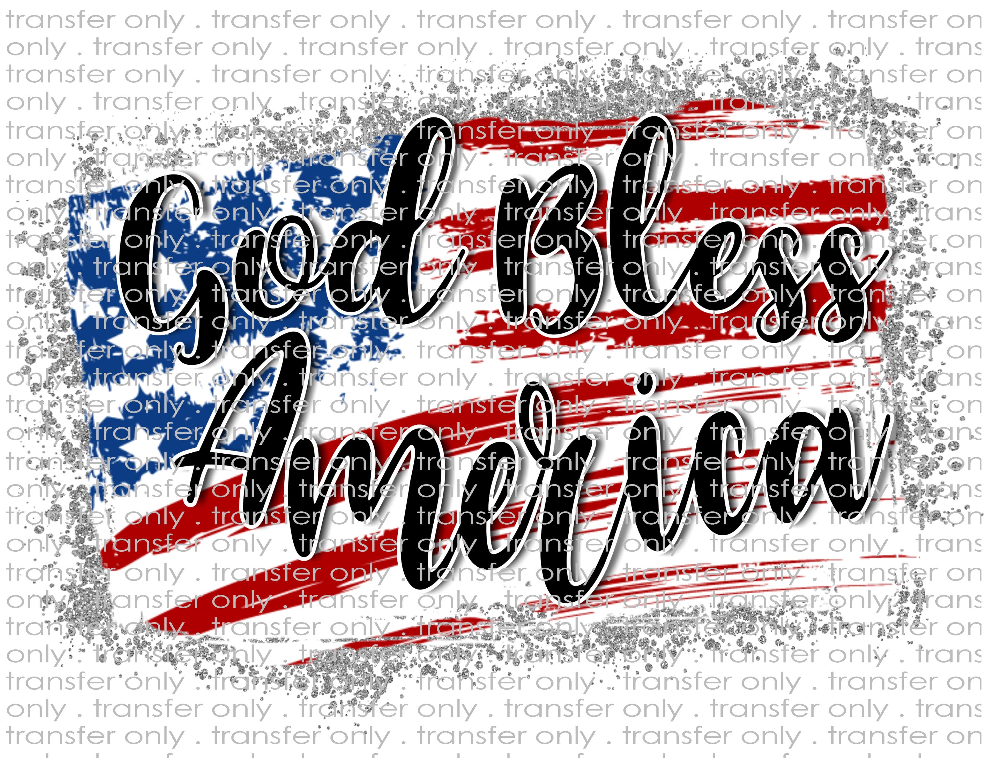 Waterslide, Sublimation Transfers - Patriotic