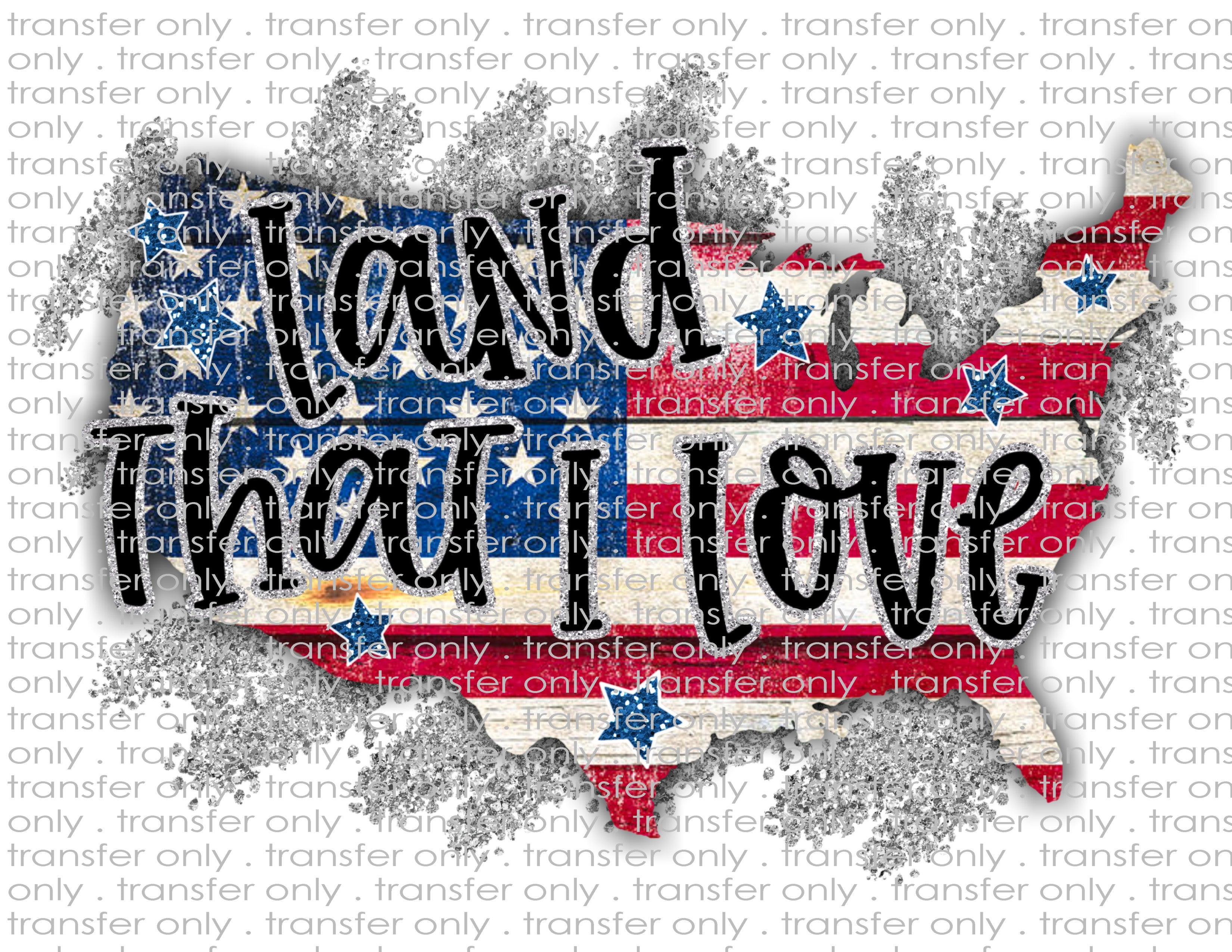 Waterslide, Sublimation Transfers - Patriotic