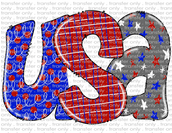 Waterslide, Sublimation Transfers - Patriotic