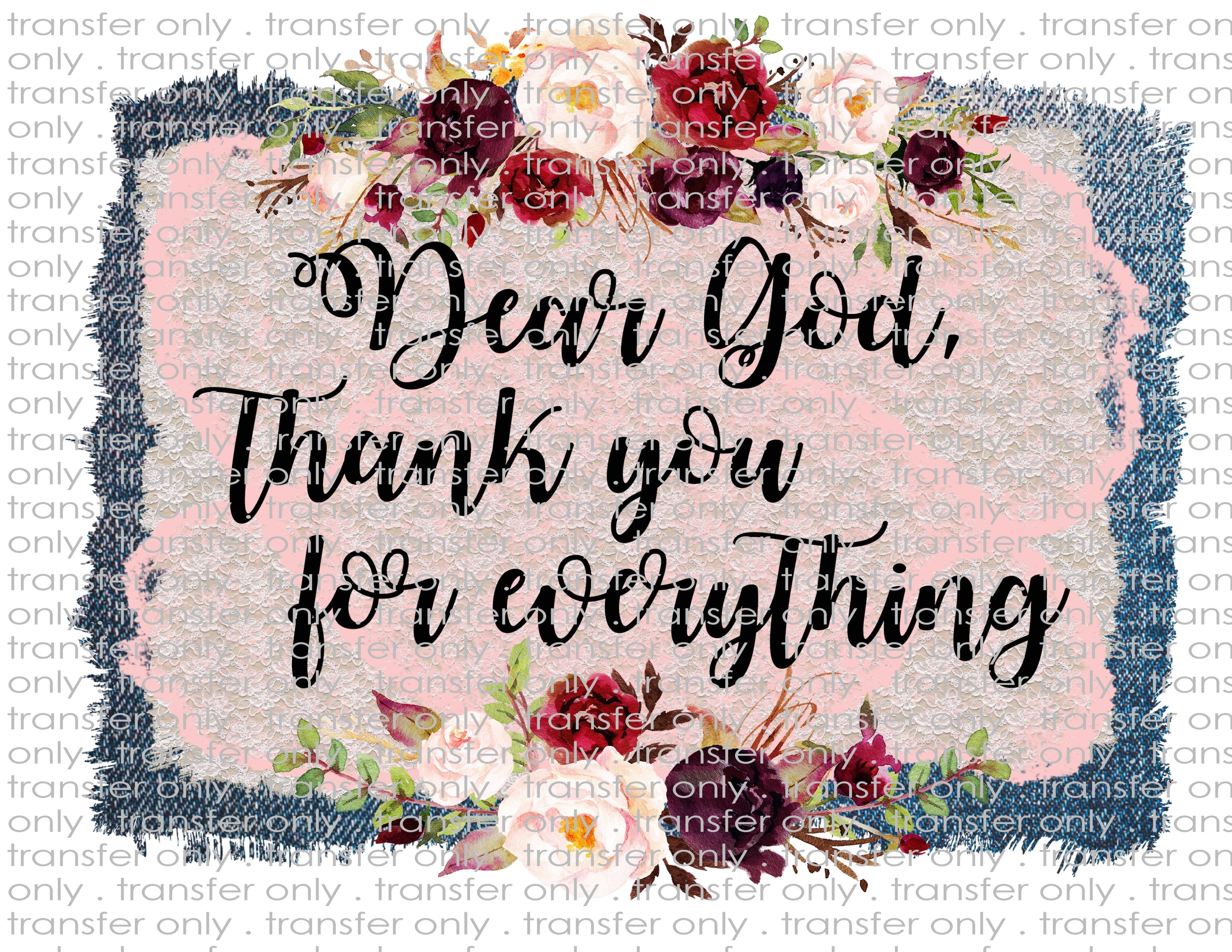 Waterslide, Sublimation Transfers - Religious