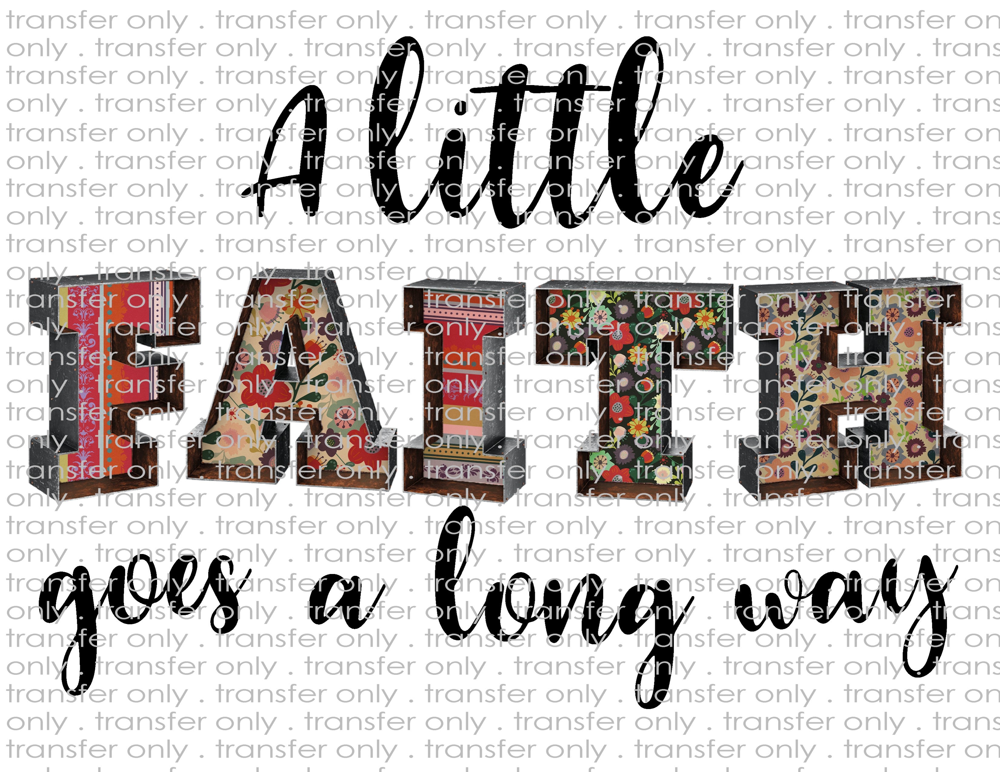 Waterslide, Sublimation Transfers - Religious