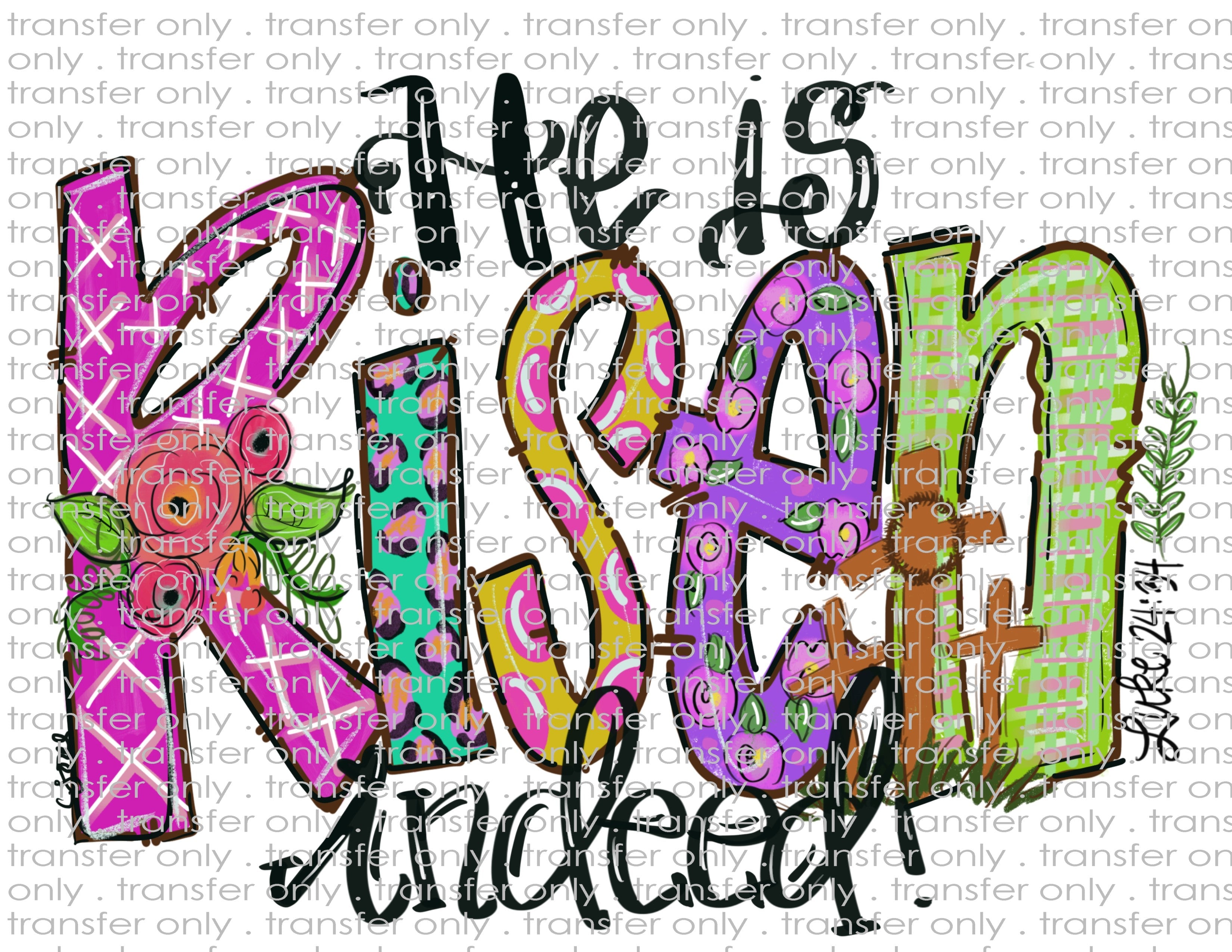 Waterslide, Sublimation Transfers - Easter